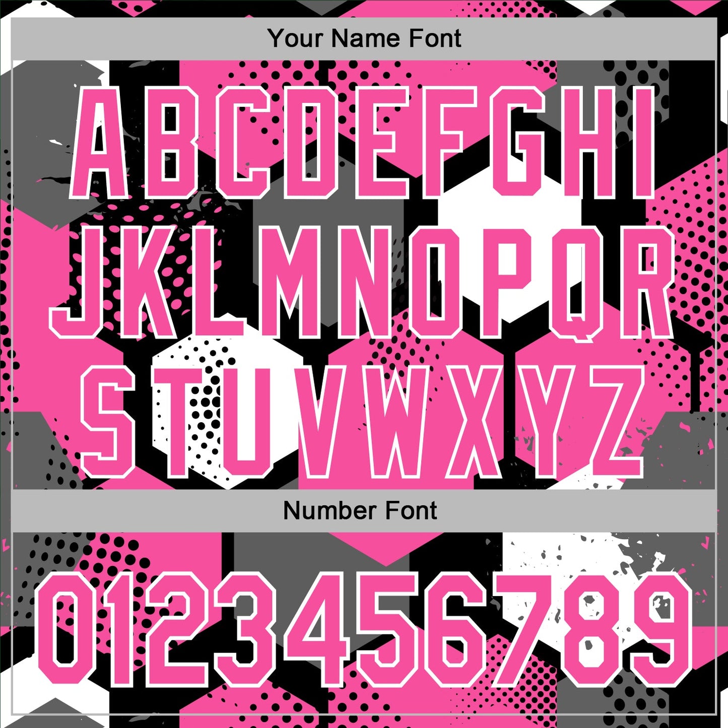 Custom Stitched Black Pink-White Geometric Shape Pattern Sports Pullover Sweatshirt Hoodie