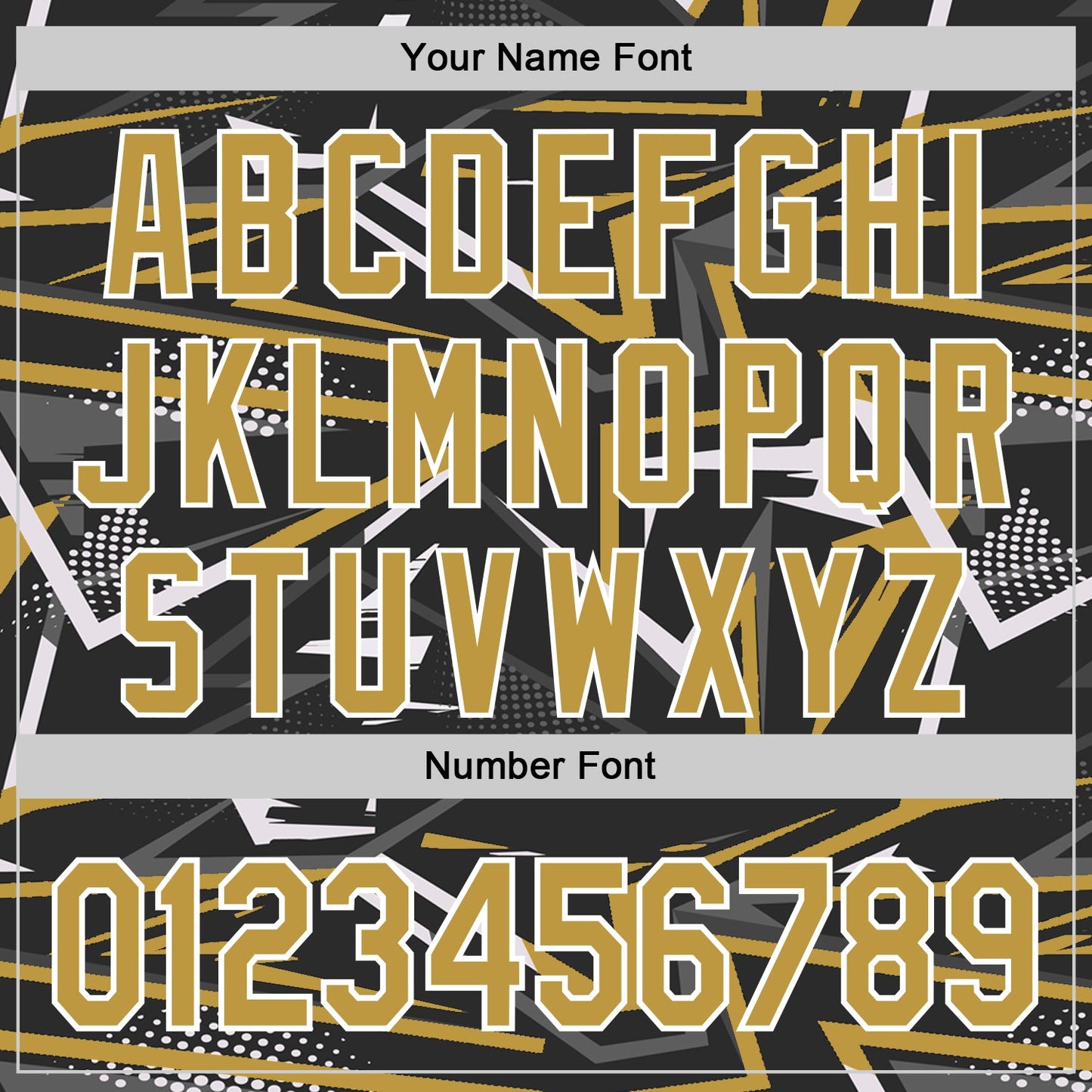 Custom Stitched Black Old Gold-White 3D Pattern Design Line Sports Pullover Sweatshirt Hoodie