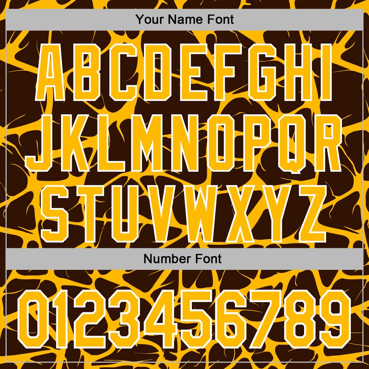 Custom Stitched Brown Gold-White Abstract Network Pattern Sports Pullover Sweatshirt Hoodie