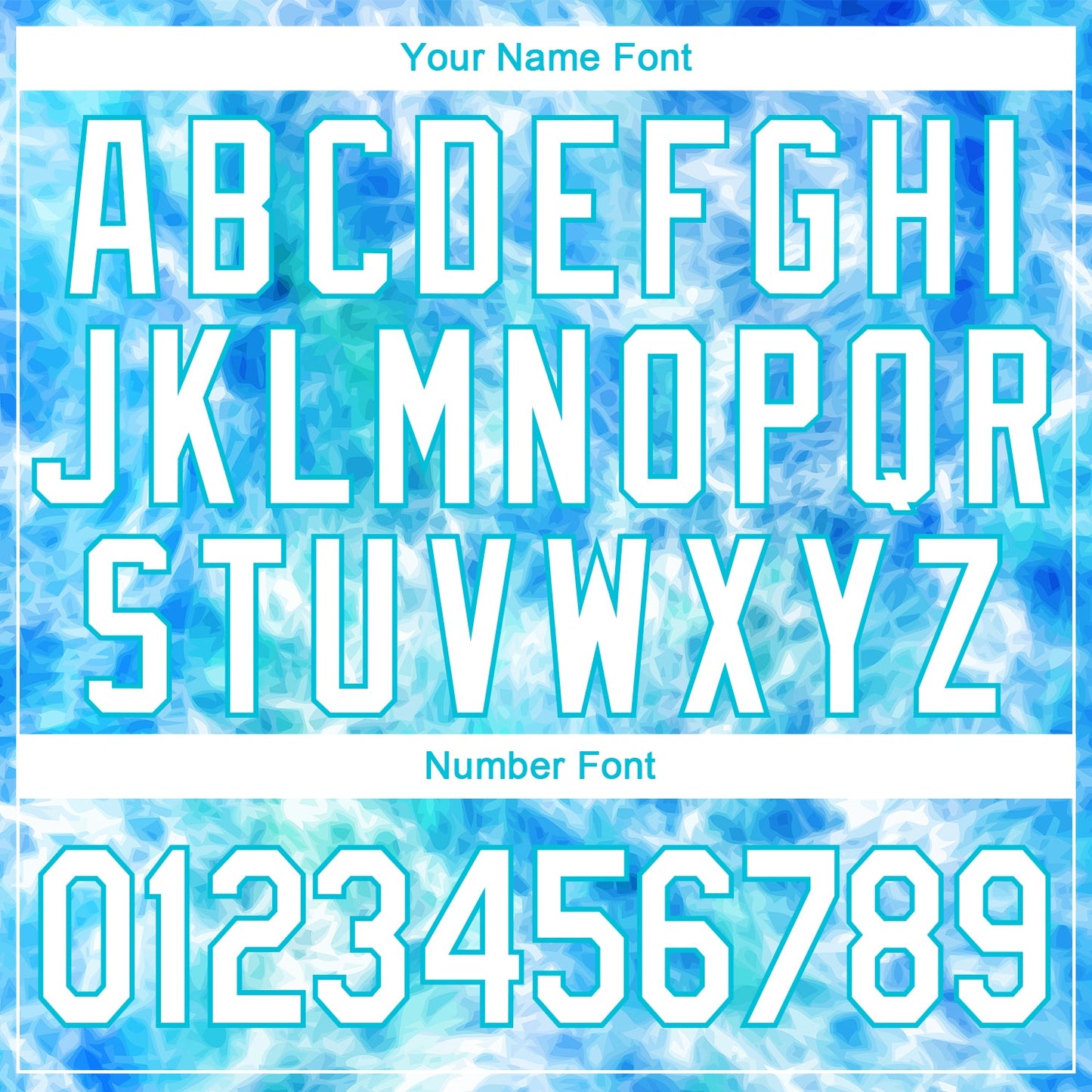 Custom Stitched Tie Dye White-Sky Blue 3D Abstract Style Sports Pullover Sweatshirt Hoodie