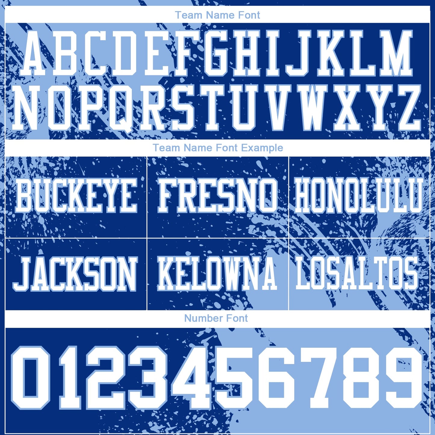 Custom Royal White-Light Blue 3D Pattern Abstract Brush Stroke Authentic Football Jersey