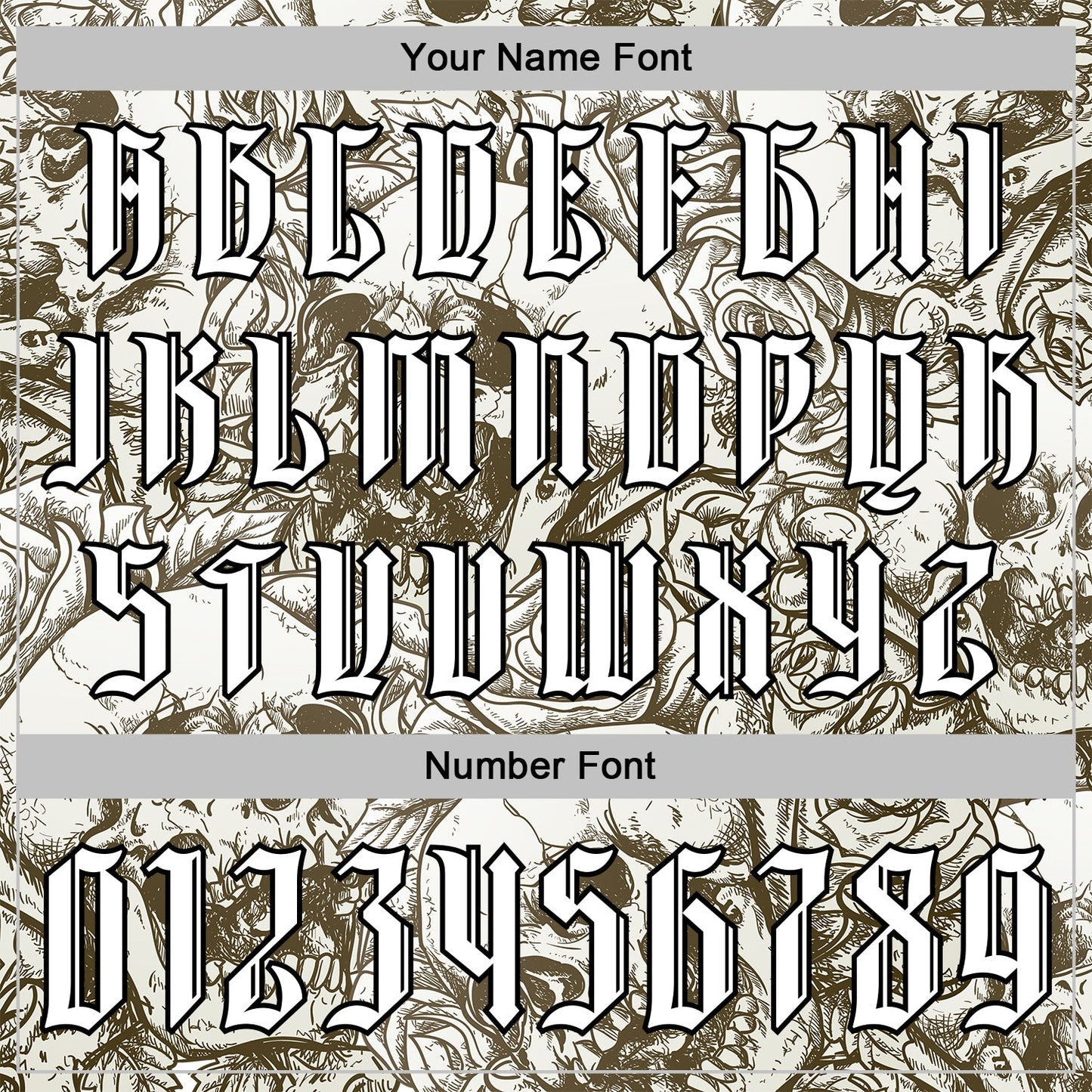 Custom White Black 3D Skull Roses Gothic Vintage Grunge Art Sports Pullover Sweatshirt Hoodie
