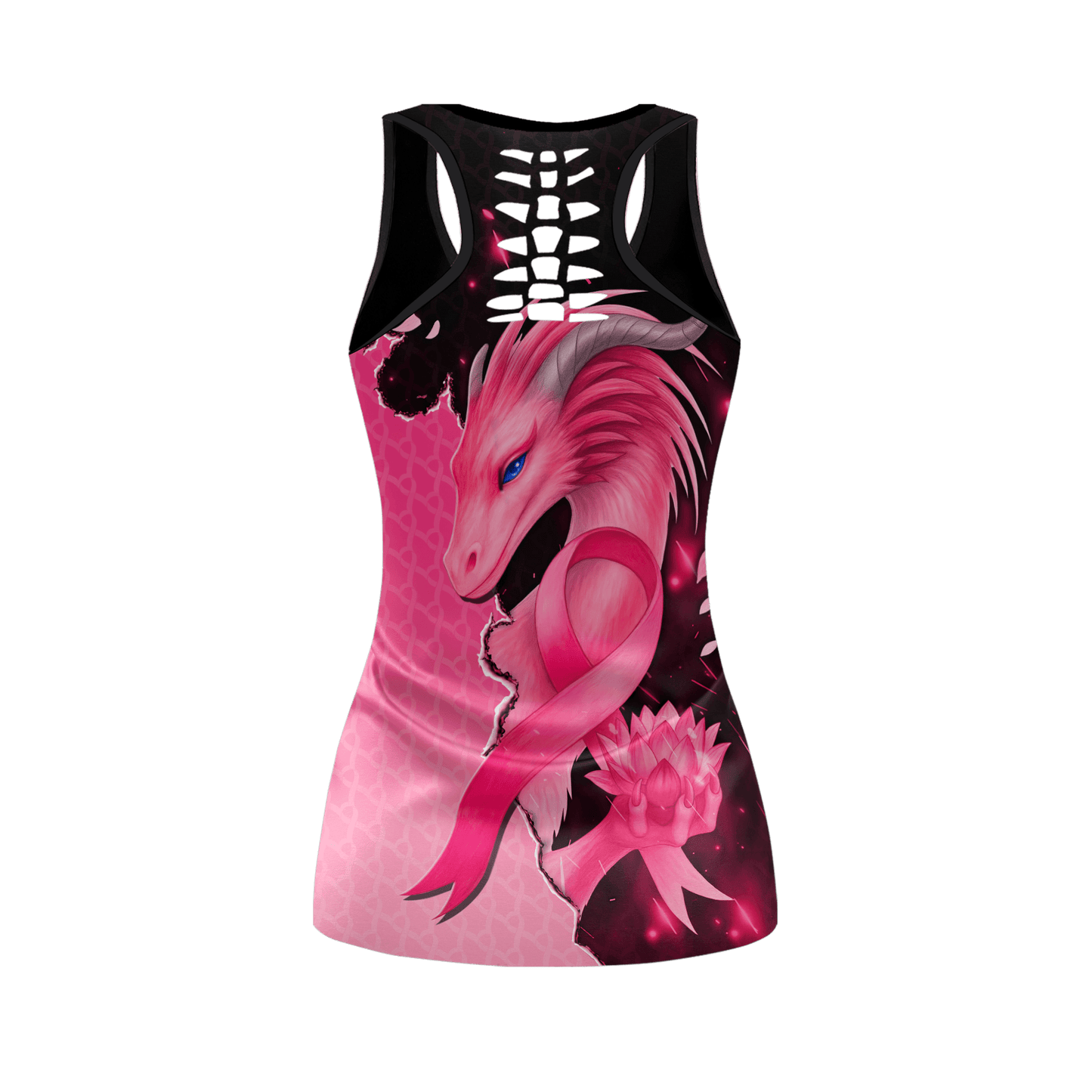 Personalized Faith Over Fear, Never Lost Hope - Combo Legging Breast Cancer Awareness