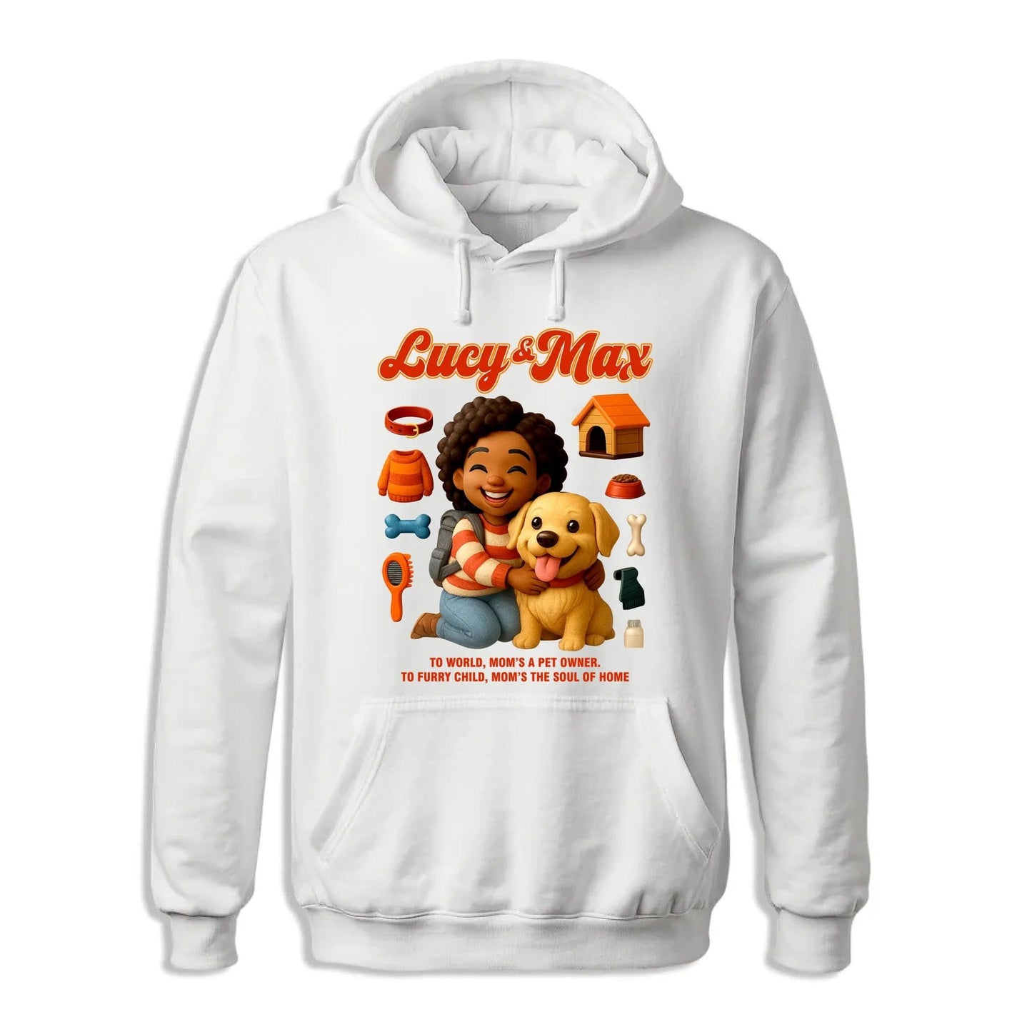 Custom Chibi Mom Shirt, Personalized Mother's Day Gift, Mom's A Dog Mom Unique Gift for Her, Custom Name - Custom Choo