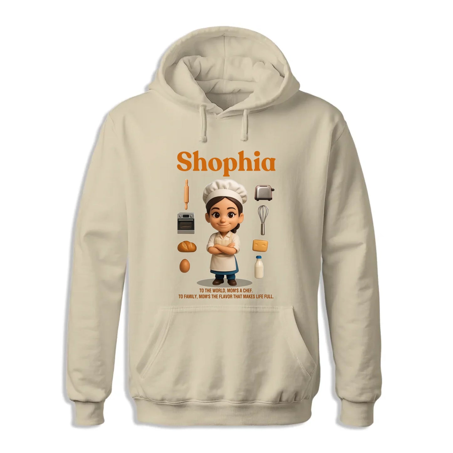 Custom Chibi Mom Shirt, Personalized Mother's Day Gift, Mom's A Baker Mom Unique Gift for Her, Custom Name - Custom Choo