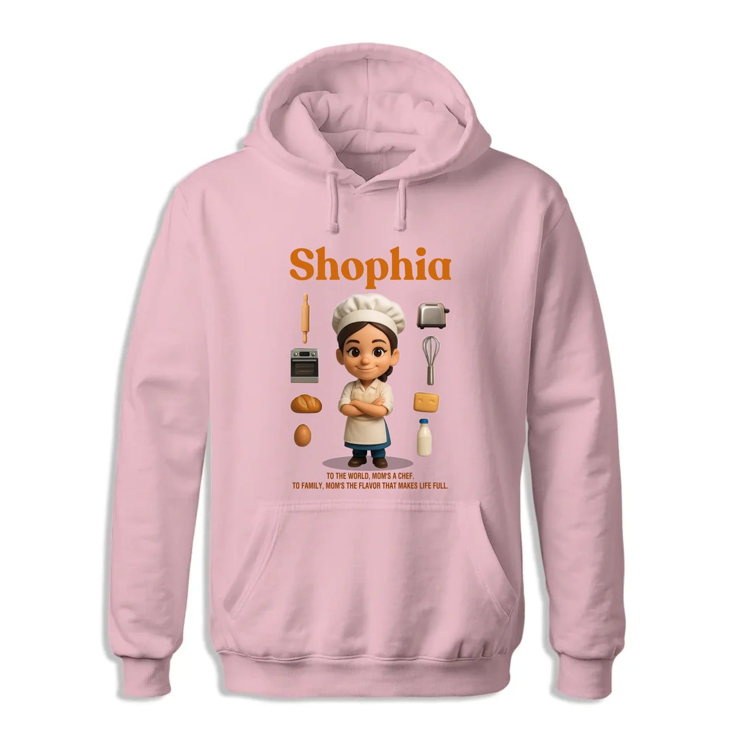 Custom Chibi Mom Shirt, Personalized Mother's Day Gift, Mom's A Baker Mom Unique Gift for Her, Custom Name - Custom Choo
