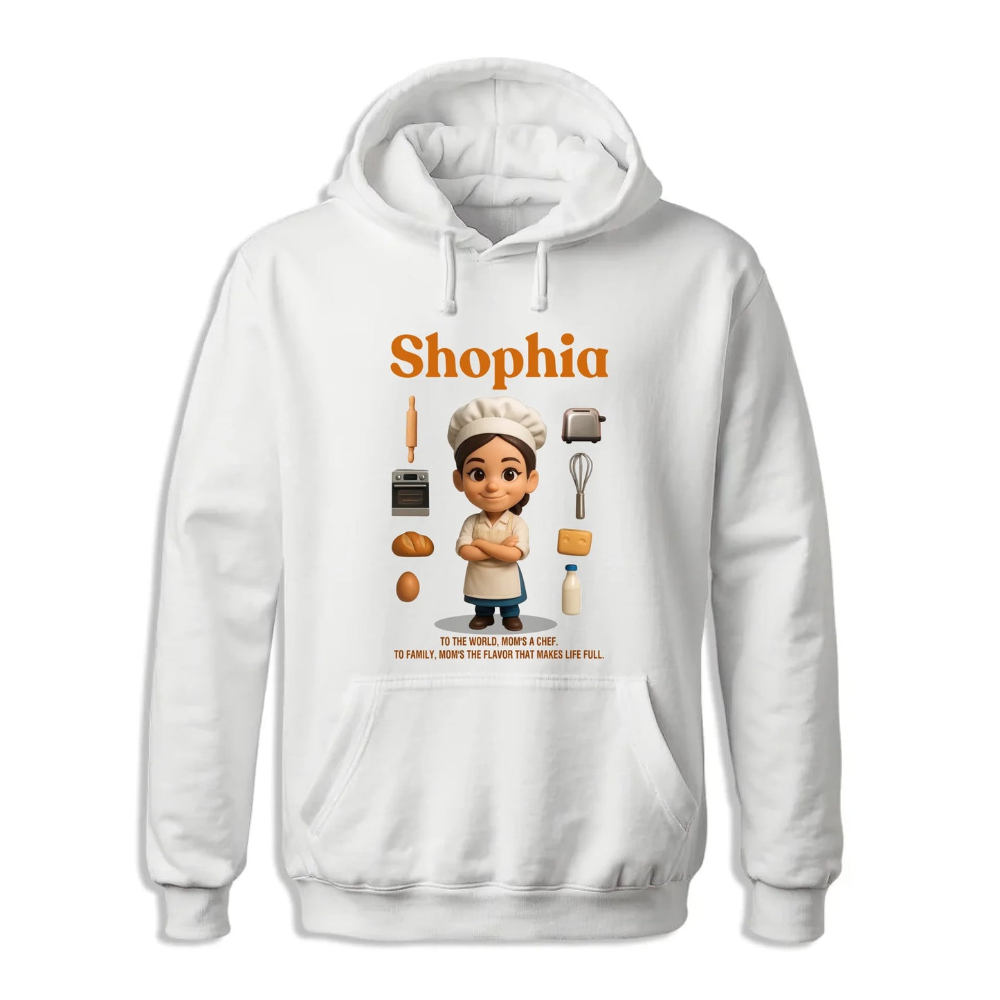 Custom Chibi Mom Shirt, Personalized Mother's Day Gift, Mom's A Baker Mom Unique Gift for Her, Custom Name - Custom Choo
