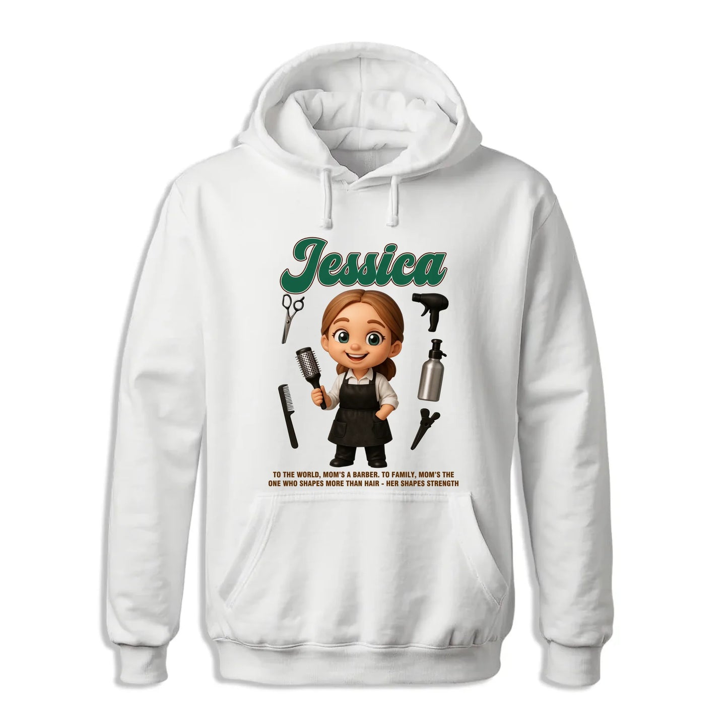 Custom Chibi Mom Shirt, Personalized Mother's Day Gift, Mom's A Baber Mom Unique Gift for Her, Custom Name - Custom Choo