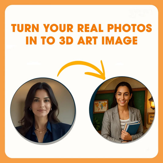 Teacher Mom Mother's Day Gift - Personalized Photo Car Ornament for Mom, Custom Choo