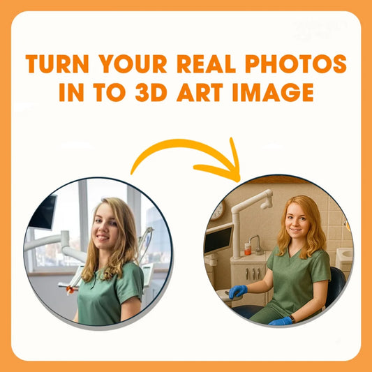 Dentist Mom Mother's Day Gift - Personalized Photo Car Ornament for Mom, Custom Choo