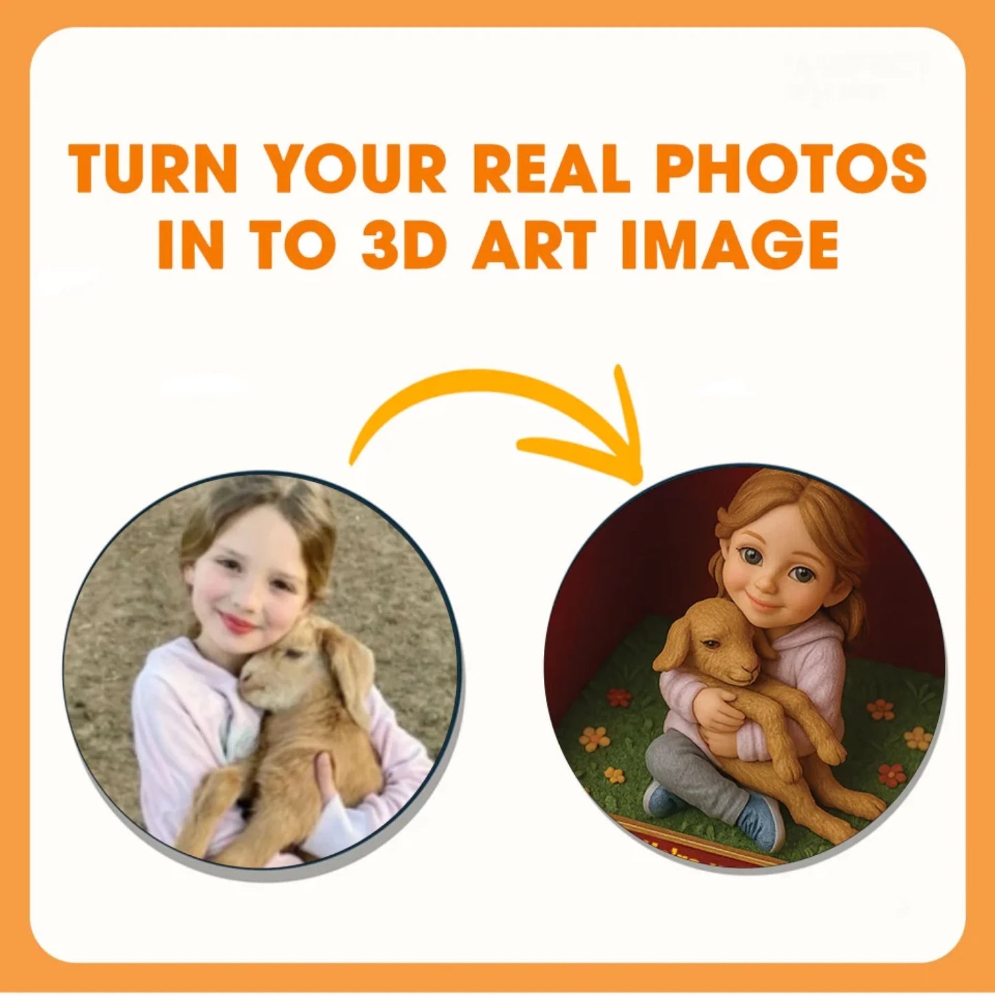 Personalized Photo Kids Figurine in Gift Box - We're Your No Return or Refund - Custom Choo