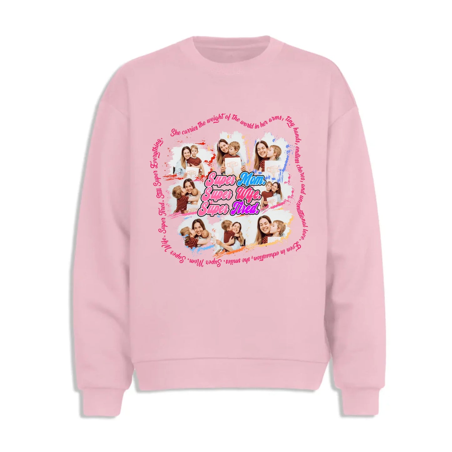 Mother’s Day Custom T-Shirt – Personalized Gift for Her with Photo Upload, Custom Choo