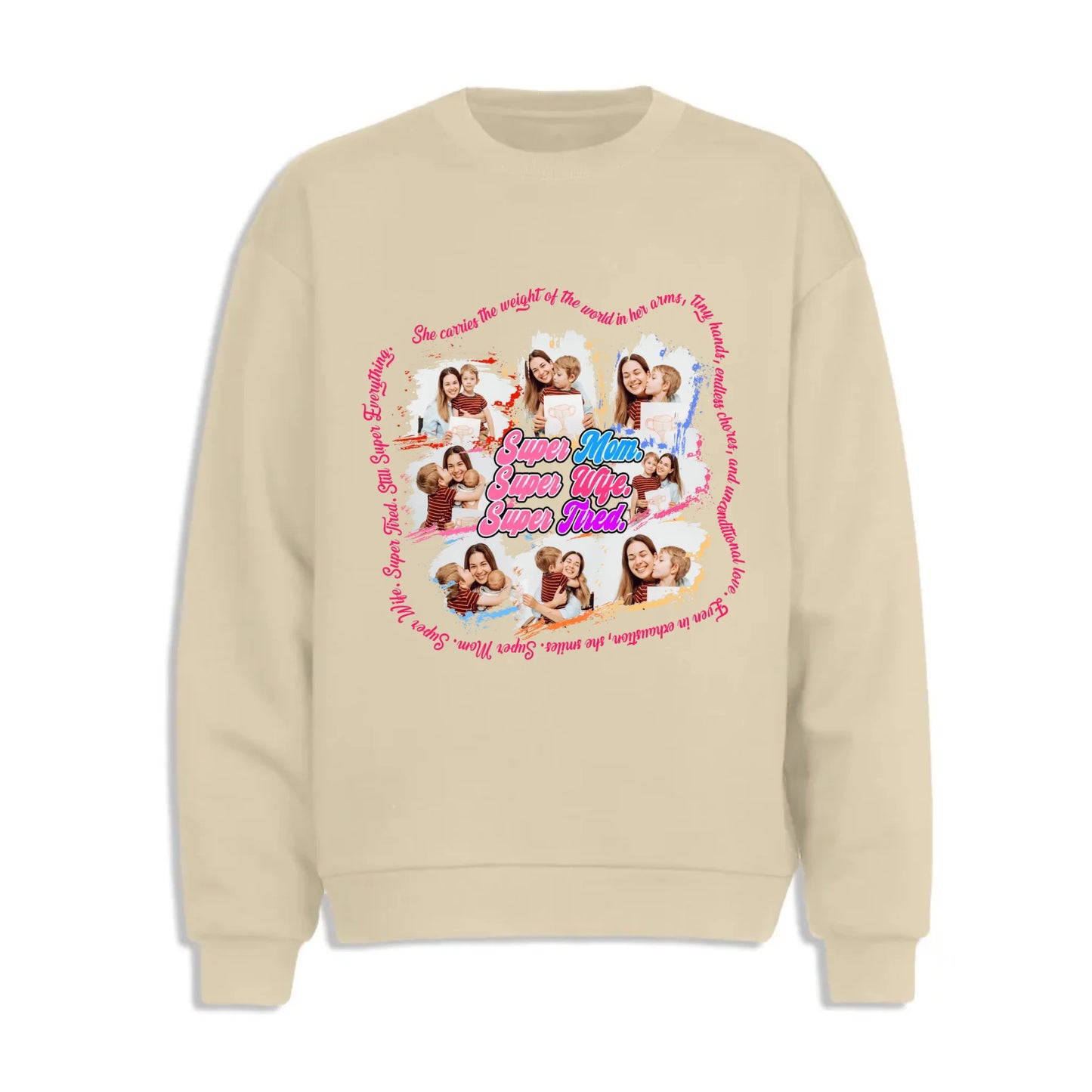 Mother’s Day Custom T-Shirt – Personalized Gift for Her with Photo Upload, Custom Choo