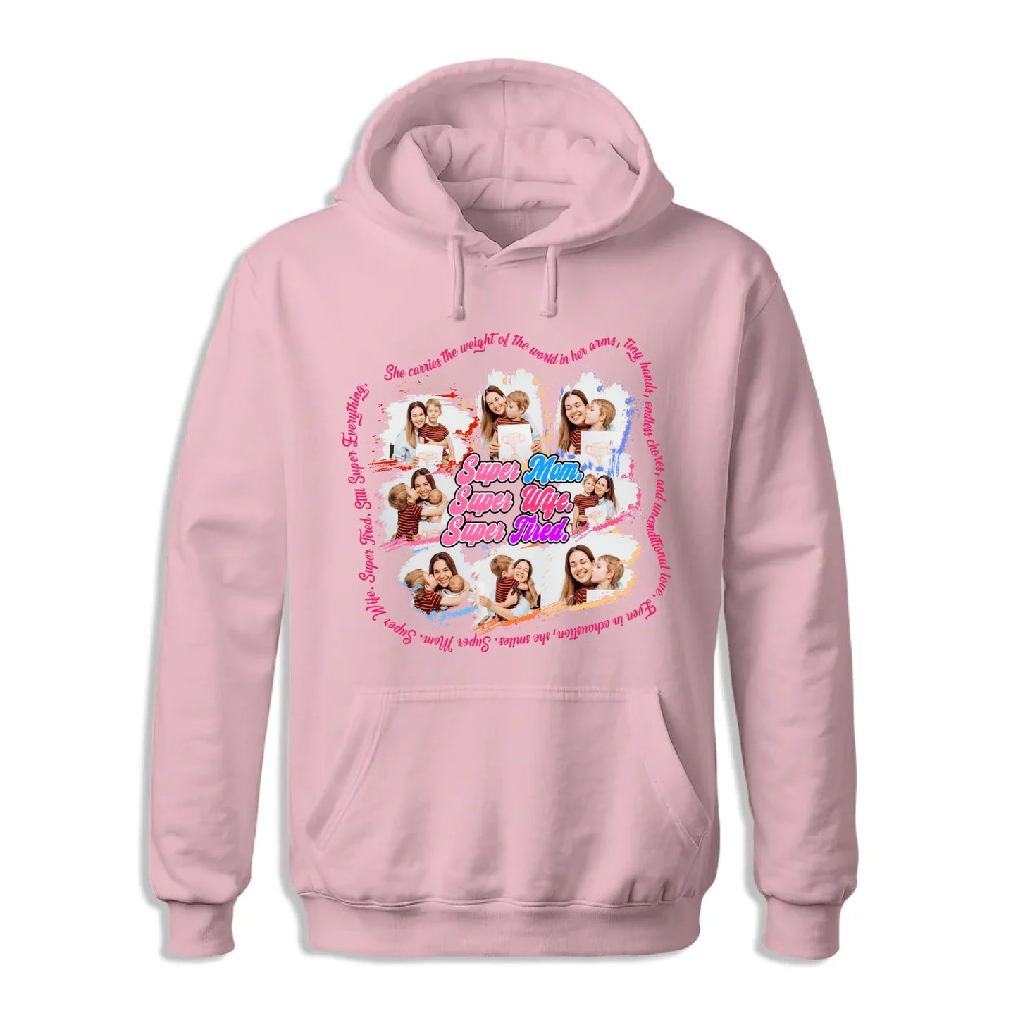 Mother’s Day Custom T-Shirt – Personalized Gift for Her with Photo Upload, Custom Choo