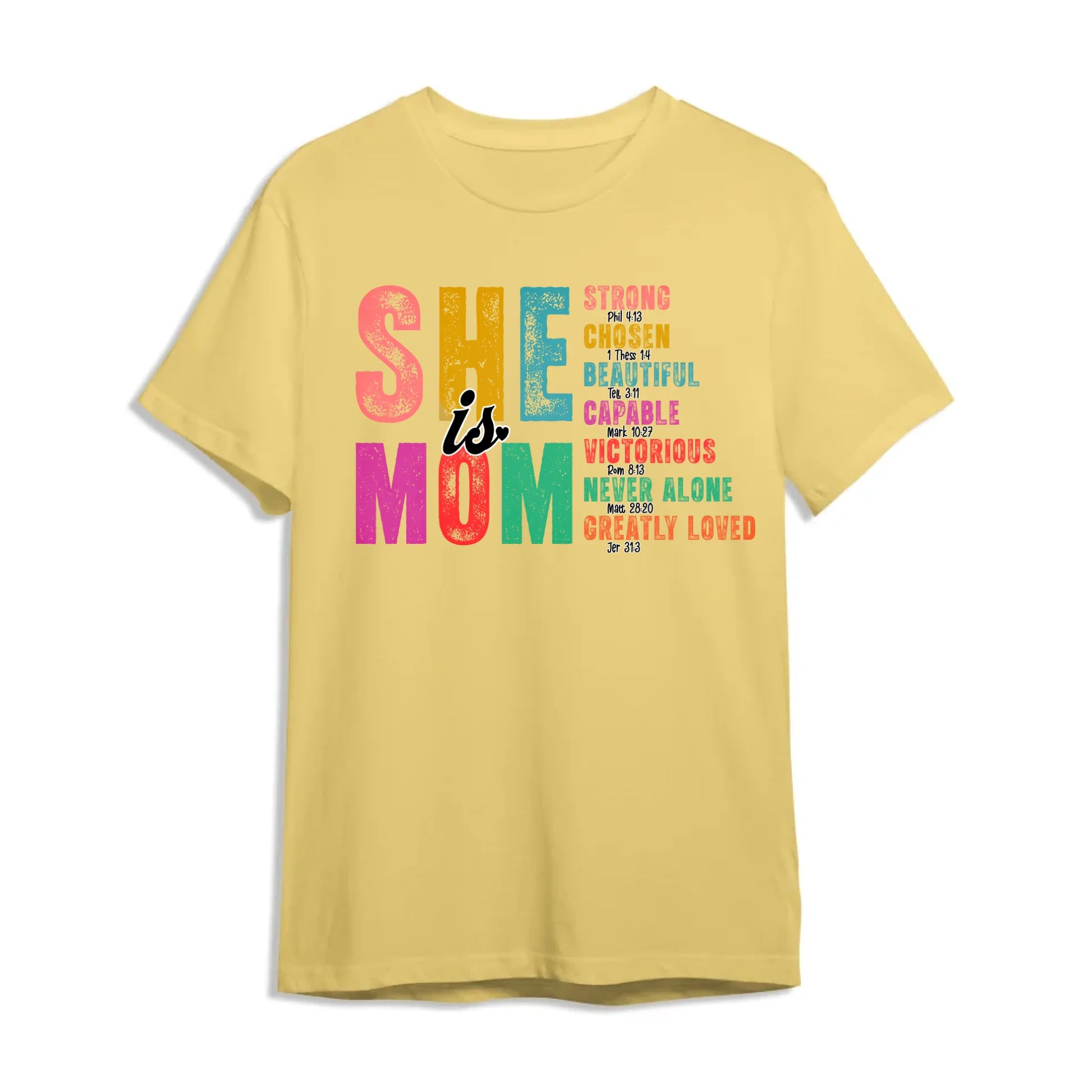 She Is Mom Strong Chosen Beautiful - Mother's Day Gift For Mom, Custom Choo