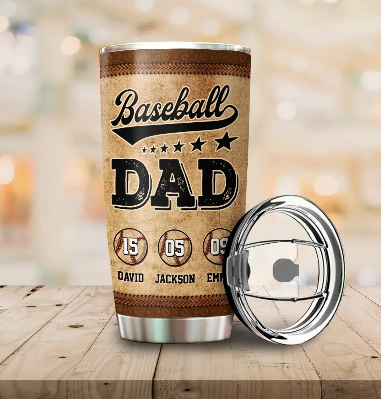 Personalized Basketball Dad And Child Thank You Custom Tumbler, Custom Choo
