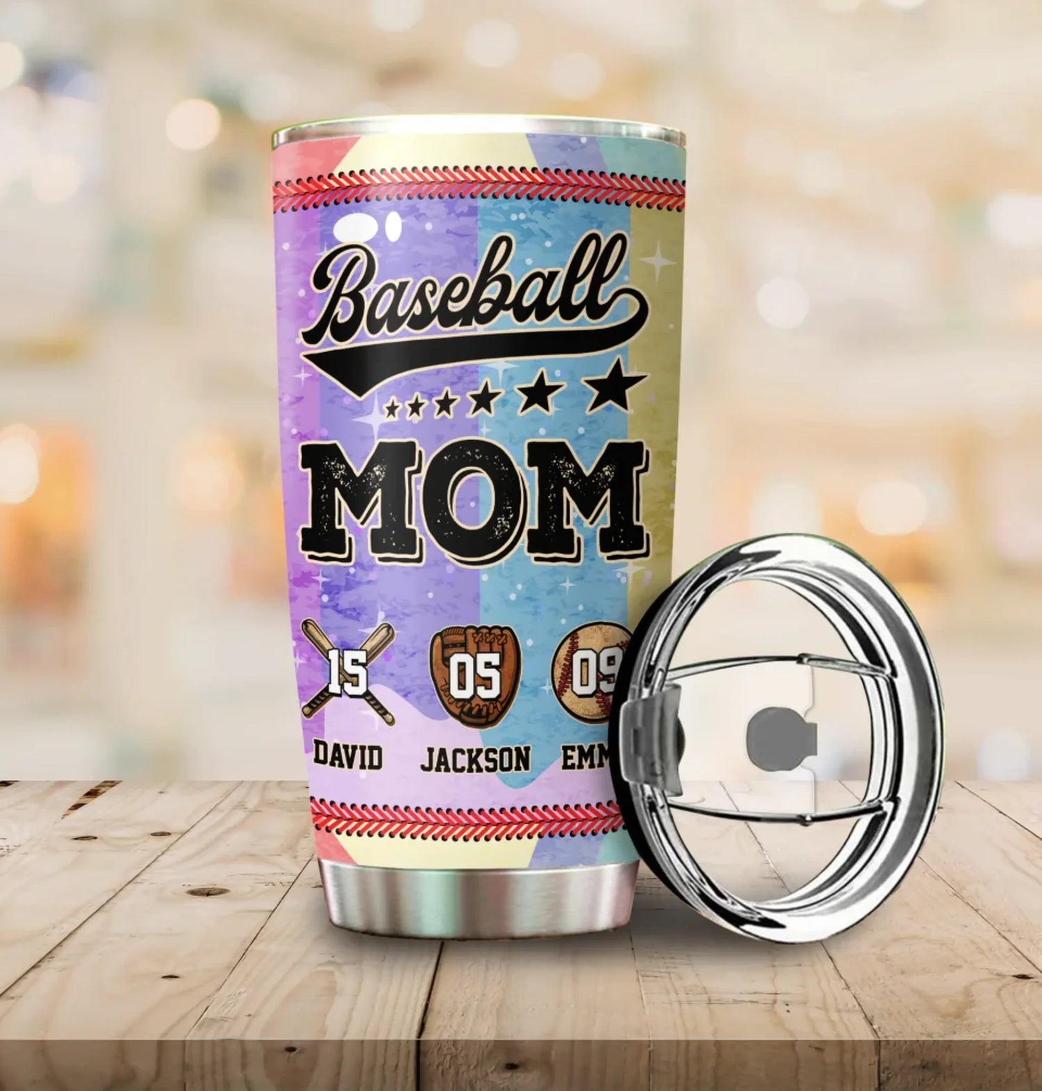 Personalized Basketball Mom And Child Thank You Custom Tumbler, Custom Choo