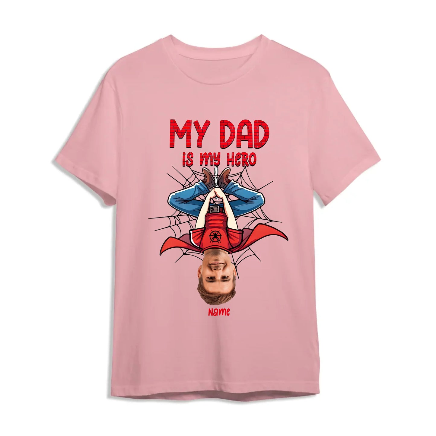 Funny Gifts For Dad - My Dad Is My Hero - Personalized Photo, Custom Choo