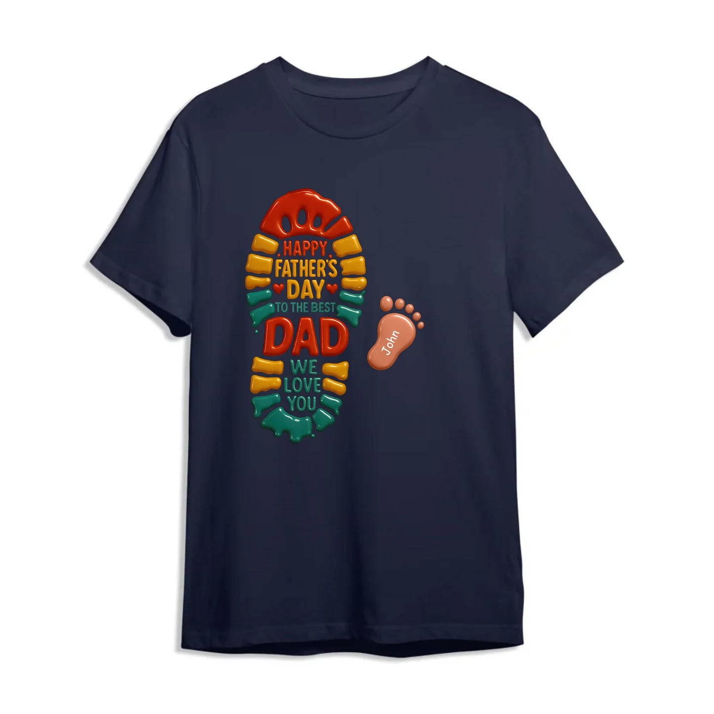 Happy Father's Day to the best Dad, We Love You Shirt, Custom Choo