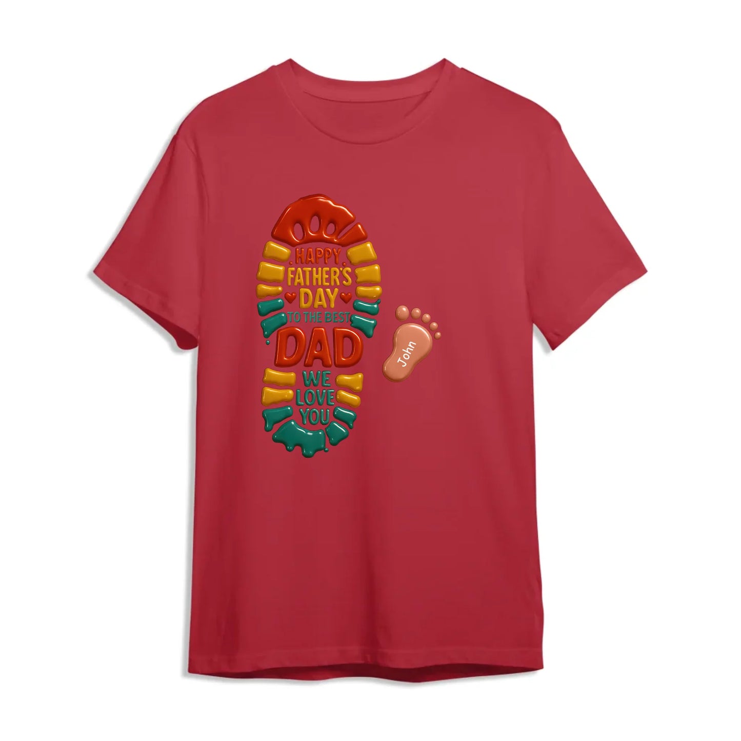 Happy Father's Day to the best Dad, We Love You Shirt, Custom Choo