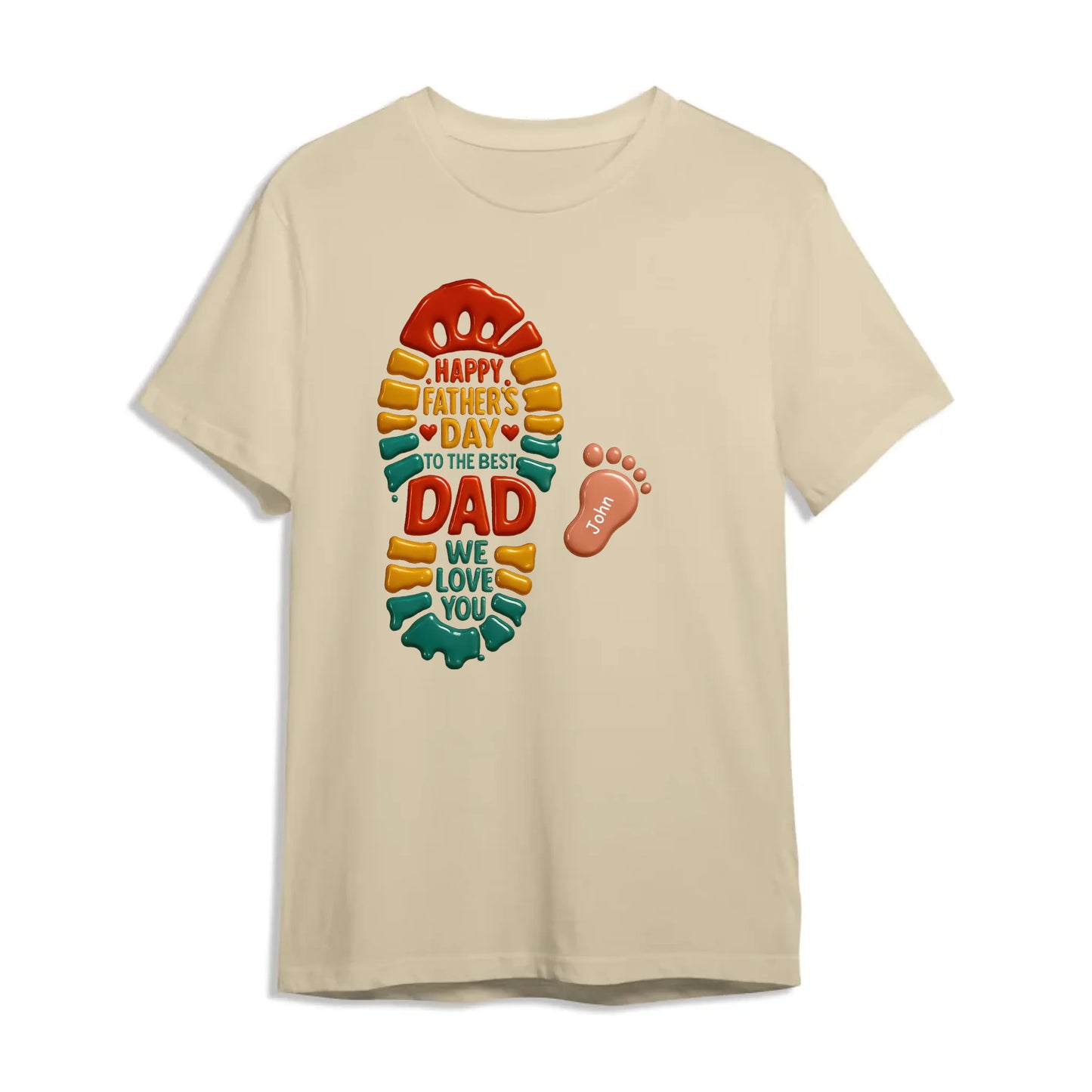 Happy Father's Day to the best Dad, We Love You Shirt, Custom Choo