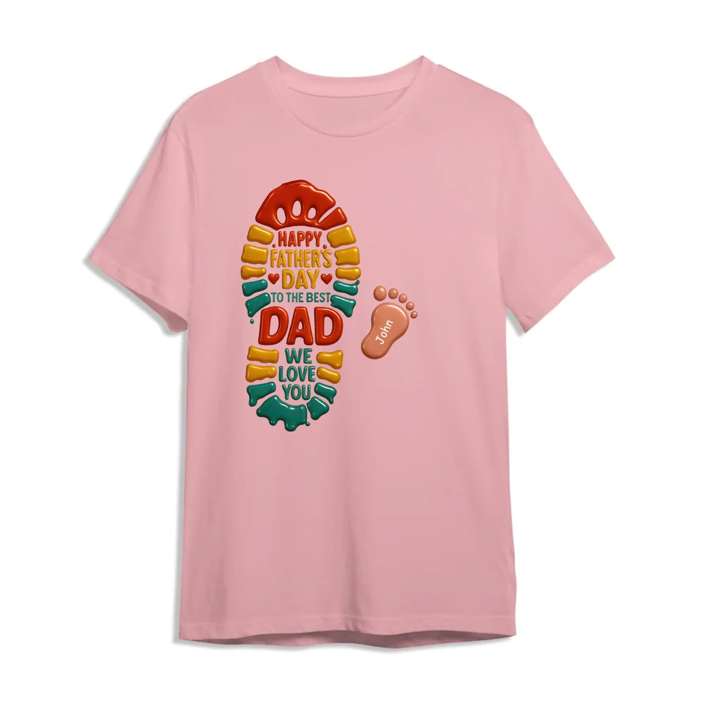 Happy Father's Day to the best Dad, We Love You Shirt, Custom Choo