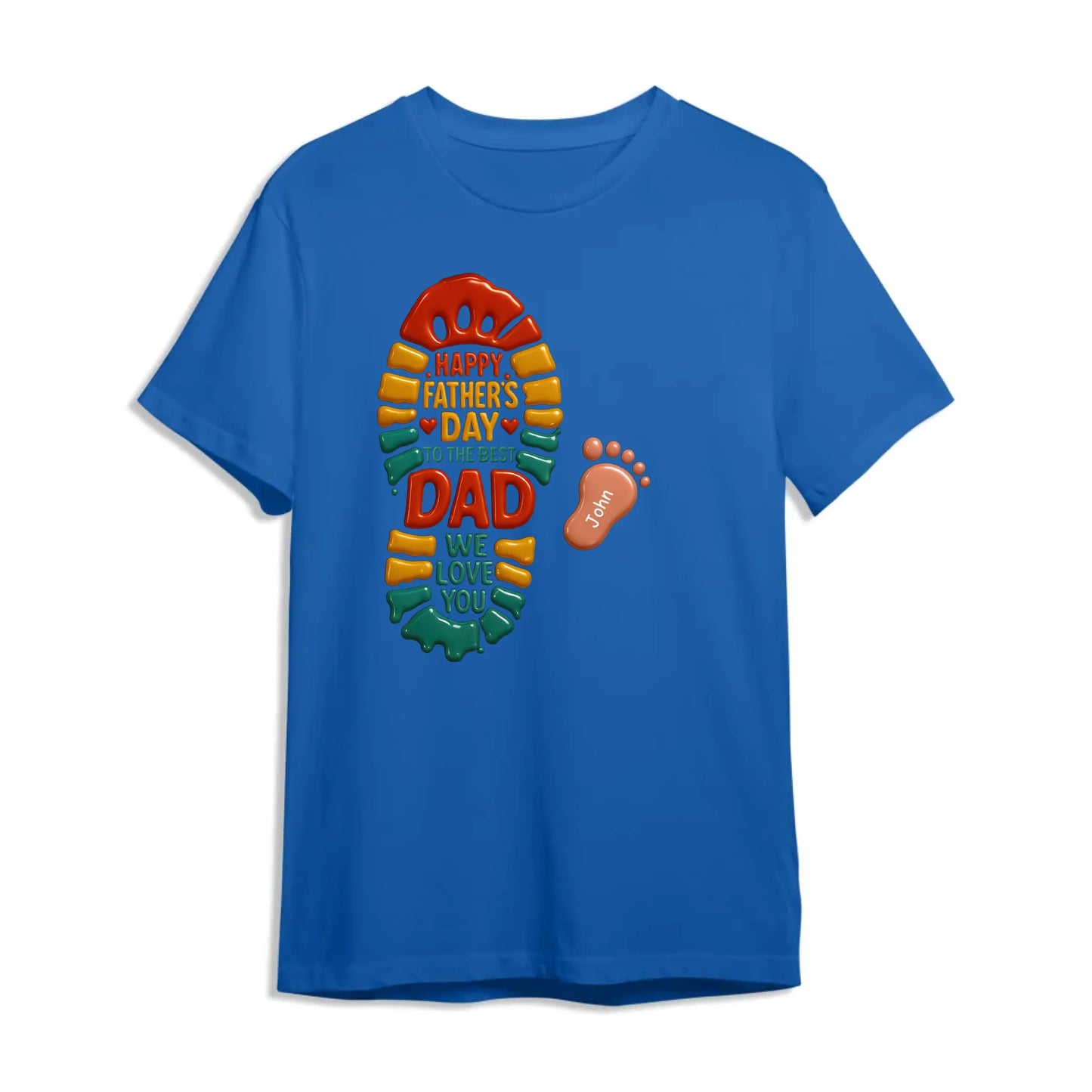 Happy Father's Day to the best Dad, We Love You Shirt, Custom Choo