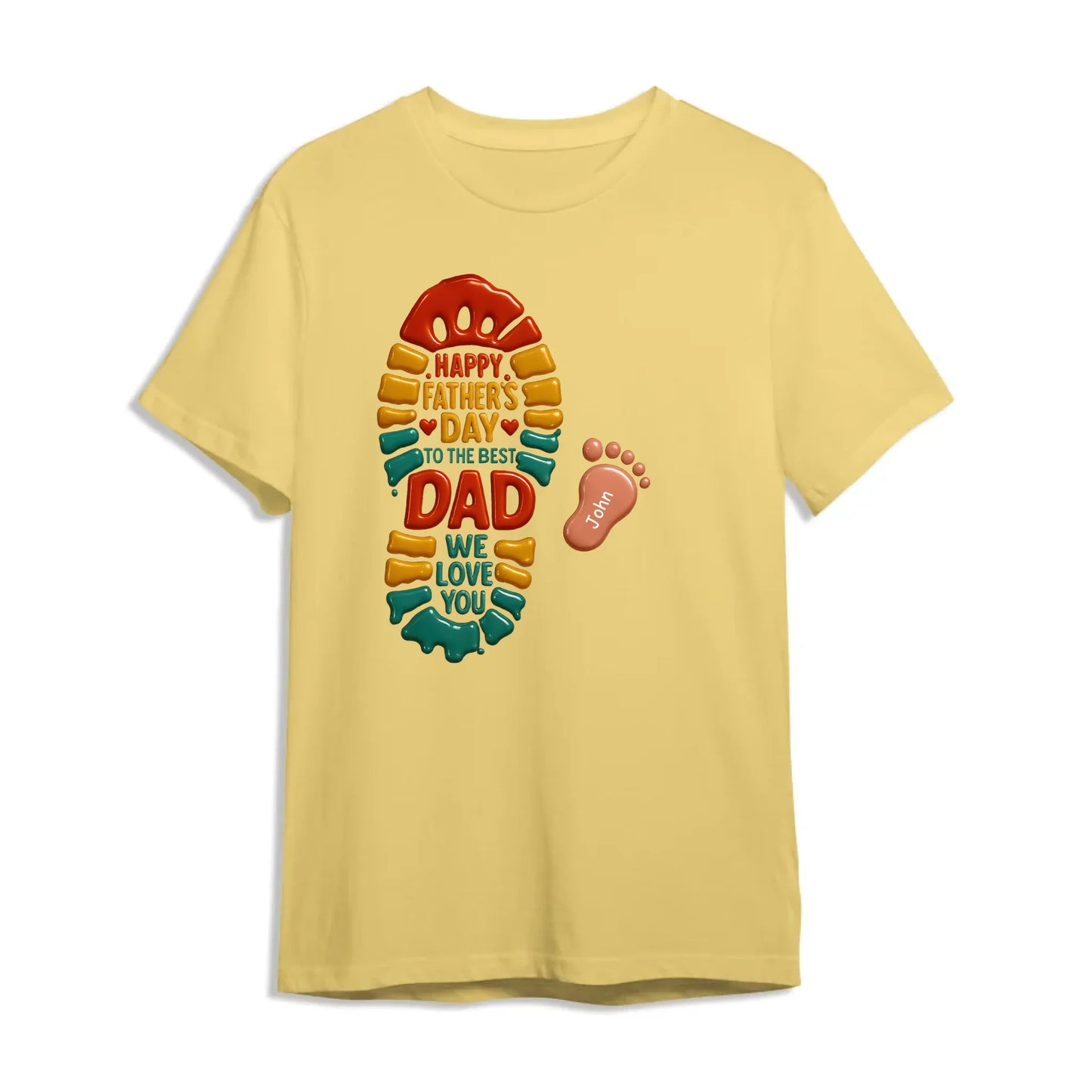Happy Father's Day to the best Dad, We Love You Shirt, Custom Choo