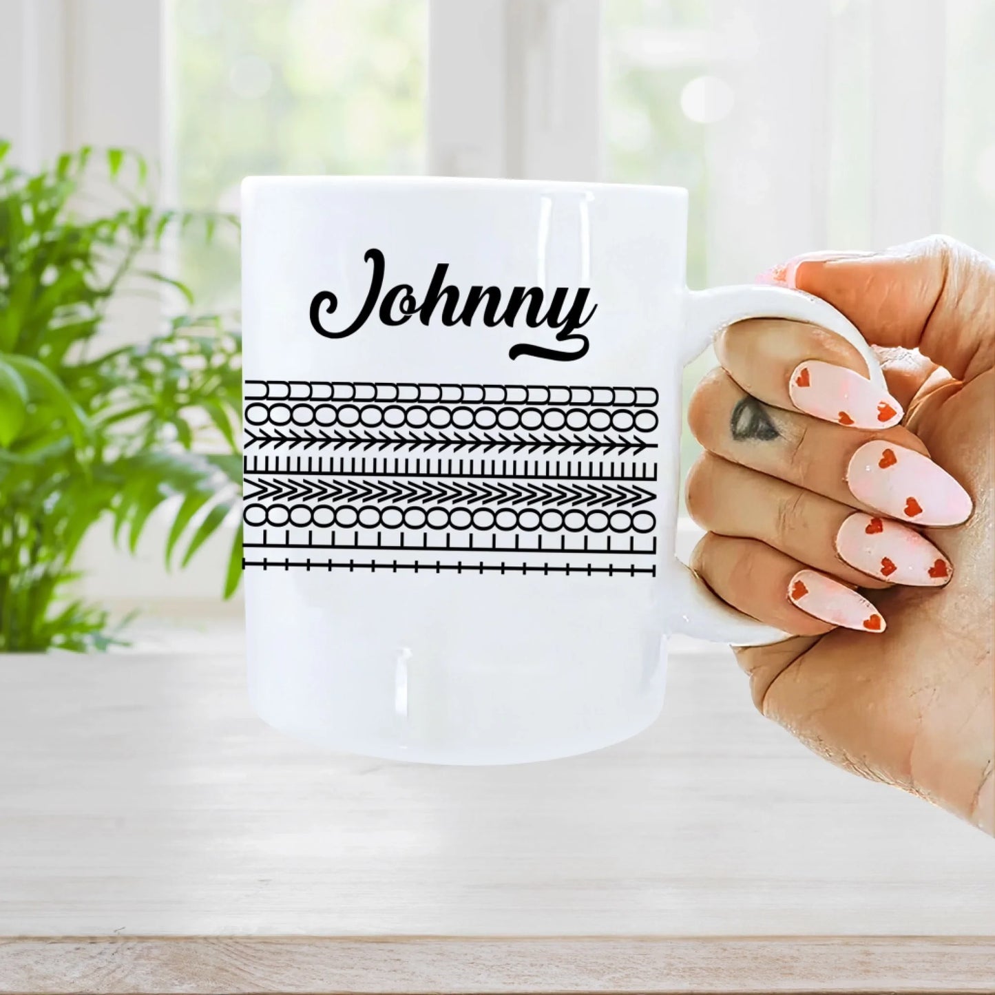 Hidden Funny Message Personalized Coffee Mug, Custom Choo