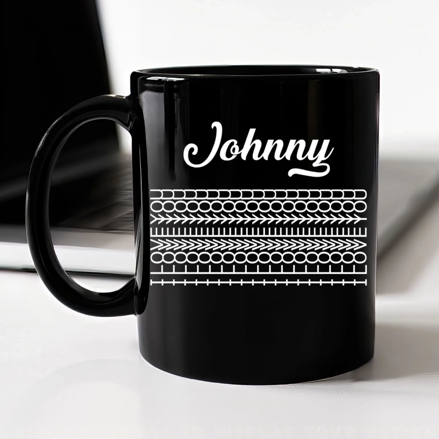 Hidden Funny Message Personalized Coffee Mug, Custom Choo