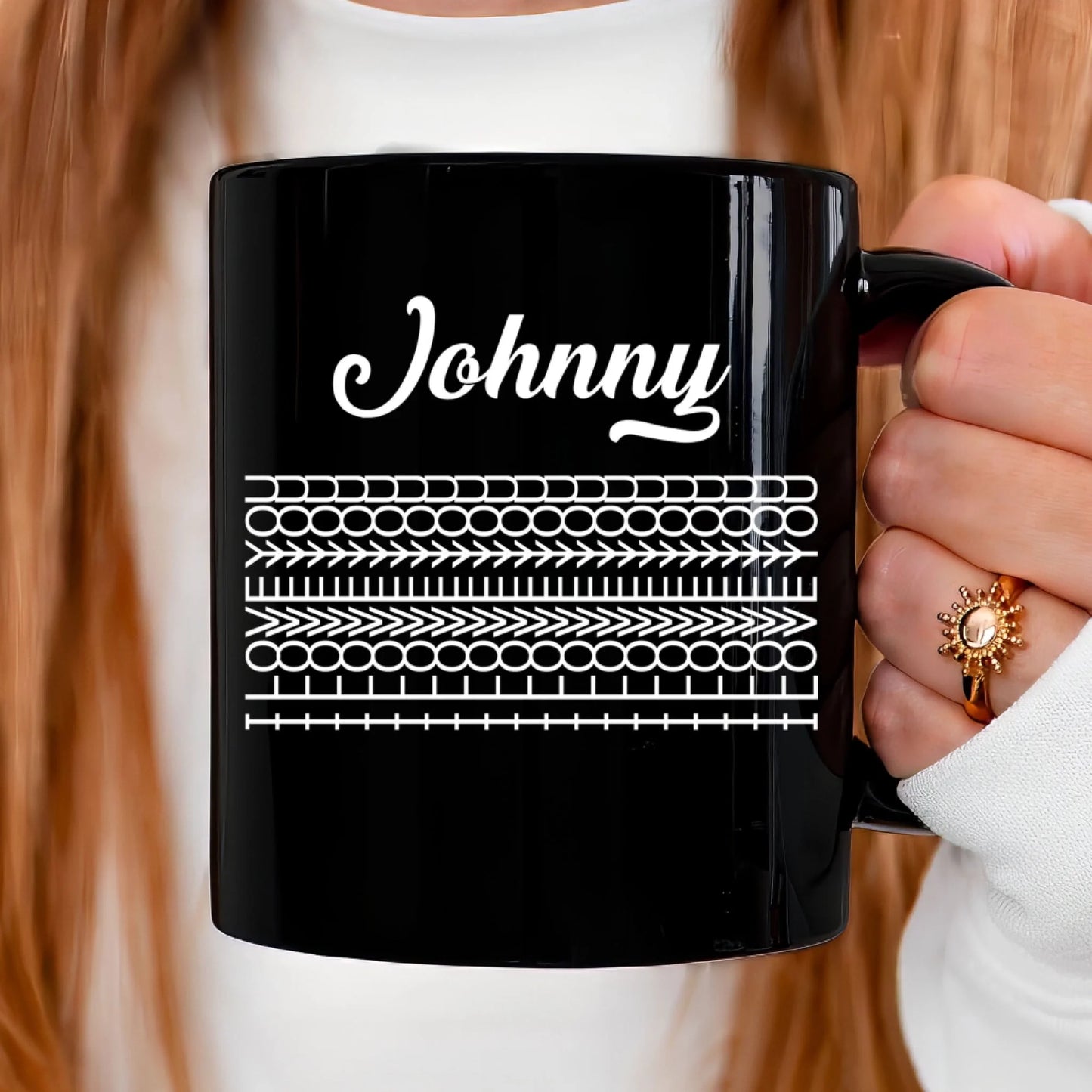 Hidden Funny Message Personalized Coffee Mug, Custom Choo