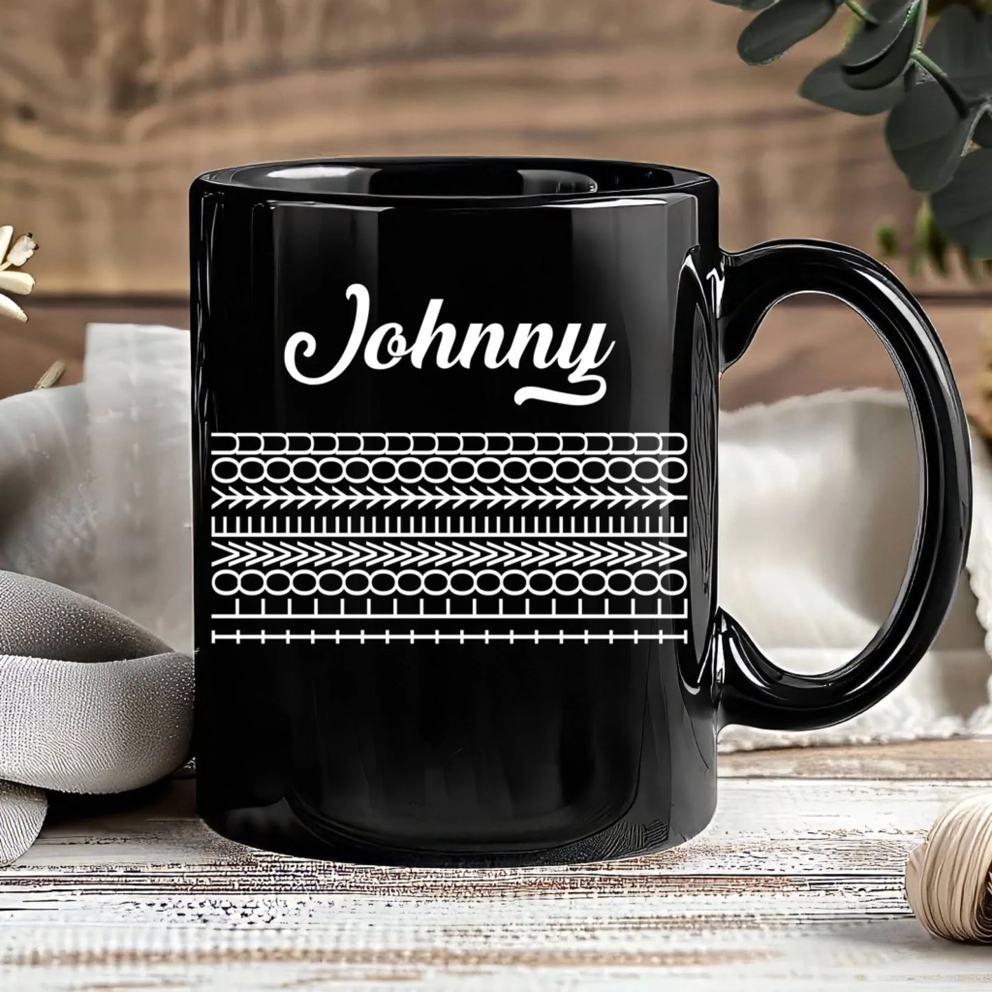 Hidden Funny Message Personalized Coffee Mug, Custom Choo