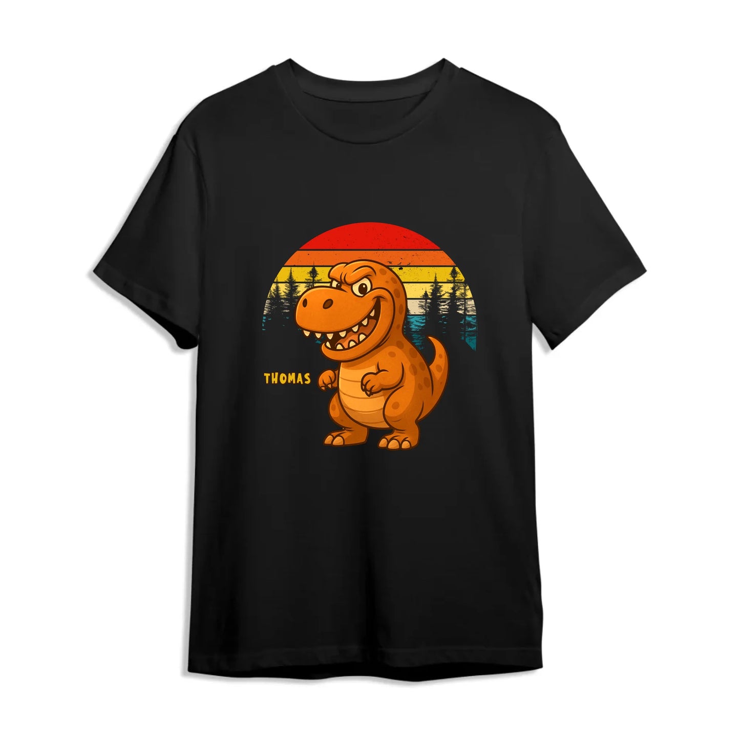 PAPASAURUS - PERSONALIZED SHIRT - LIKE A NORMAL PAPA... - Custom Choo