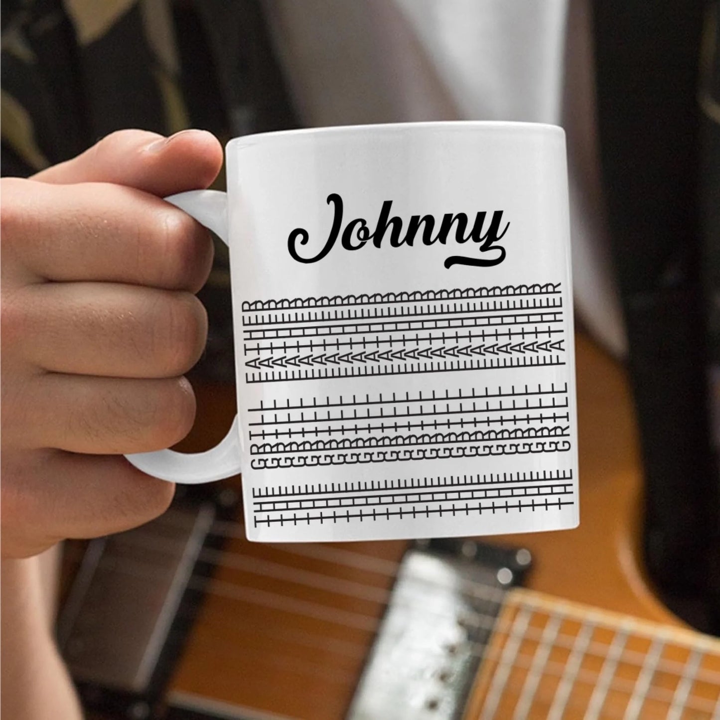 Hidden Funny Message, The Grill Father, Personalized Coffee Mug - Custom Choo