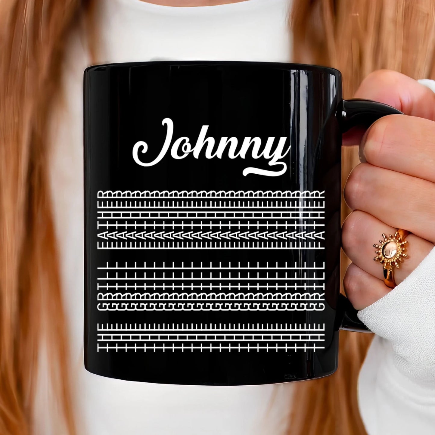Hidden Funny Message, The Grill Father, Personalized Coffee Mug - Custom Choo