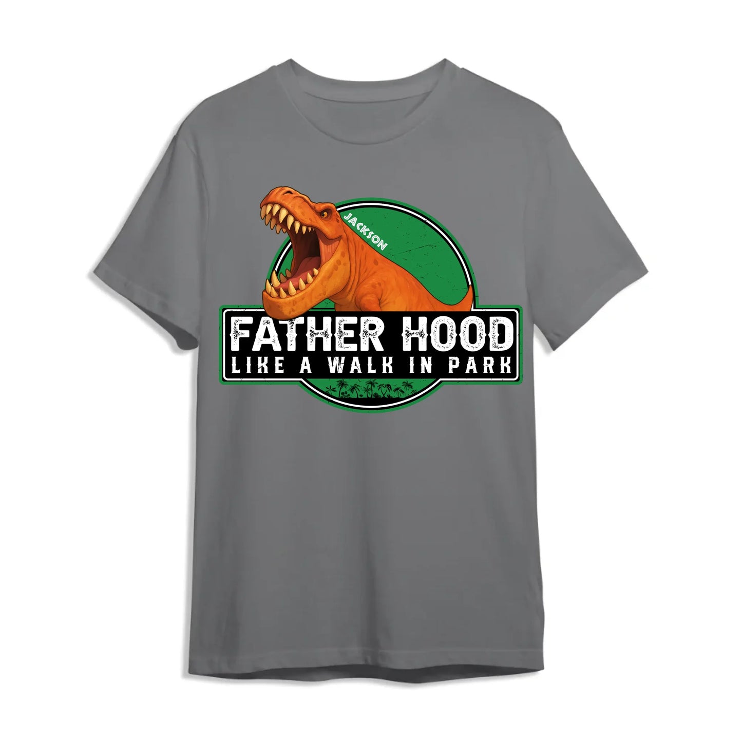 Father Hood Like A Walk In Park, Personalized Shirt - Custom Choo