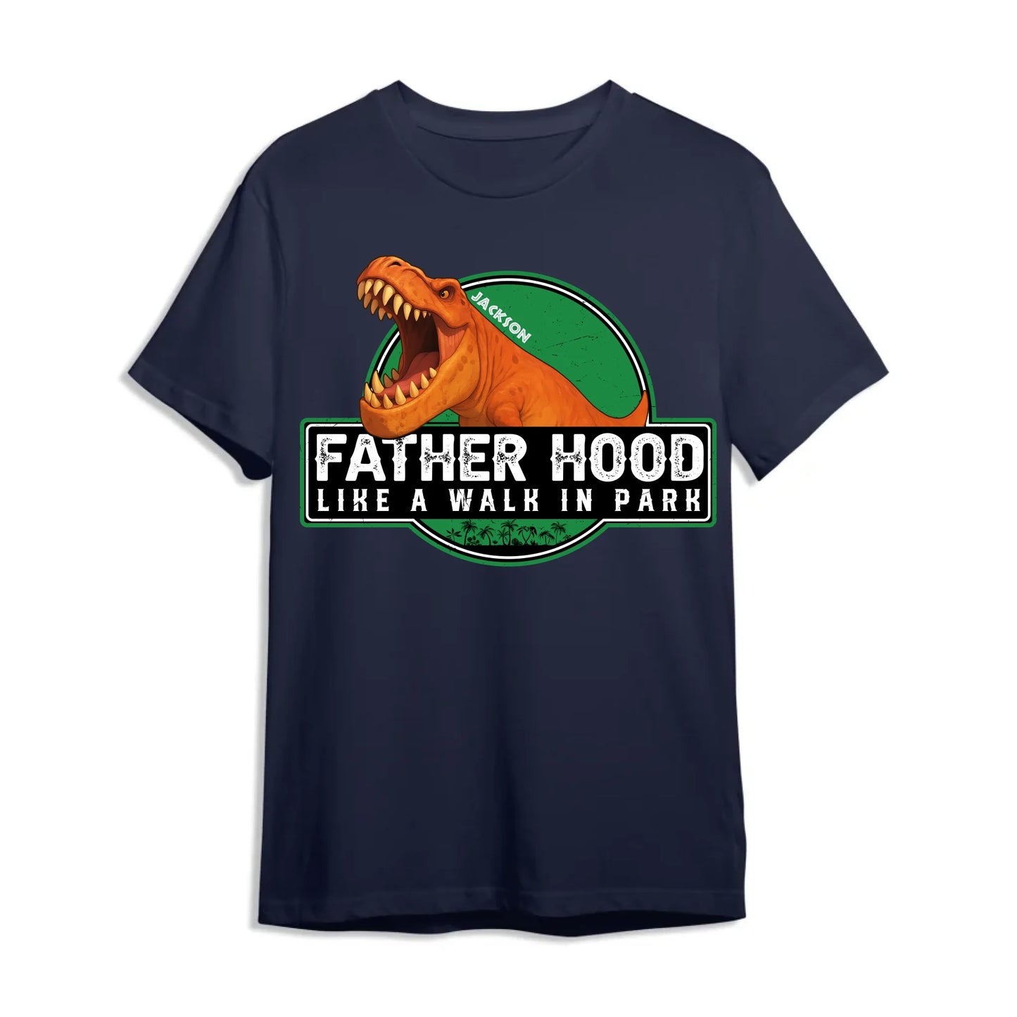 Father Hood Like A Walk In Park, Personalized Shirt - Custom Choo