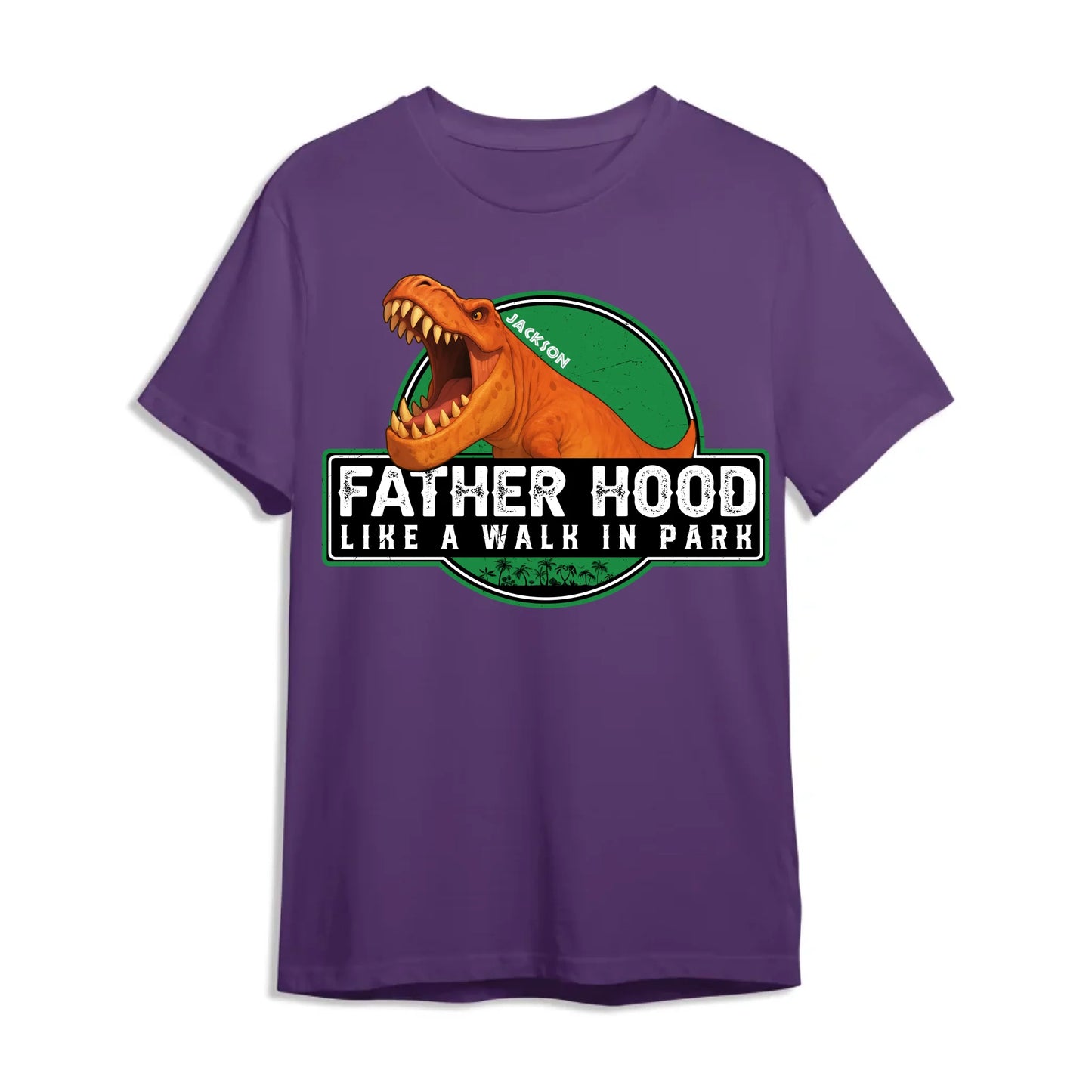 Father Hood Like A Walk In Park, Personalized Shirt - Custom Choo