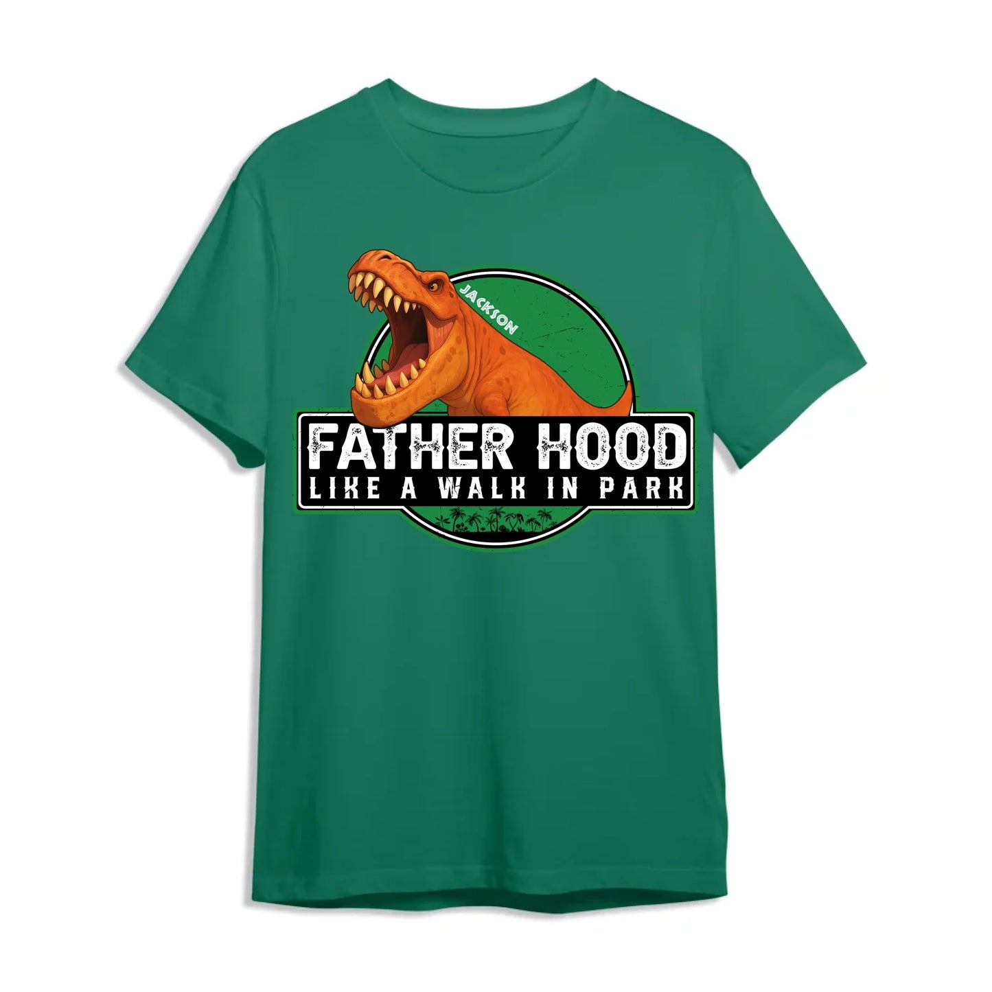 Father Hood Like A Walk In Park, Personalized Shirt - Custom Choo