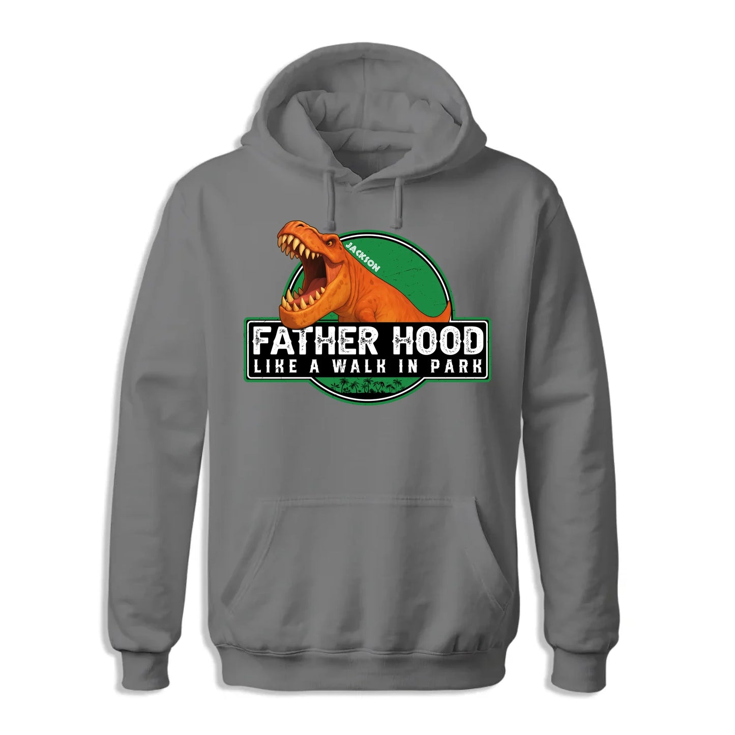 Father Hood Like A Walk In Park, Personalized Shirt - Custom Choo