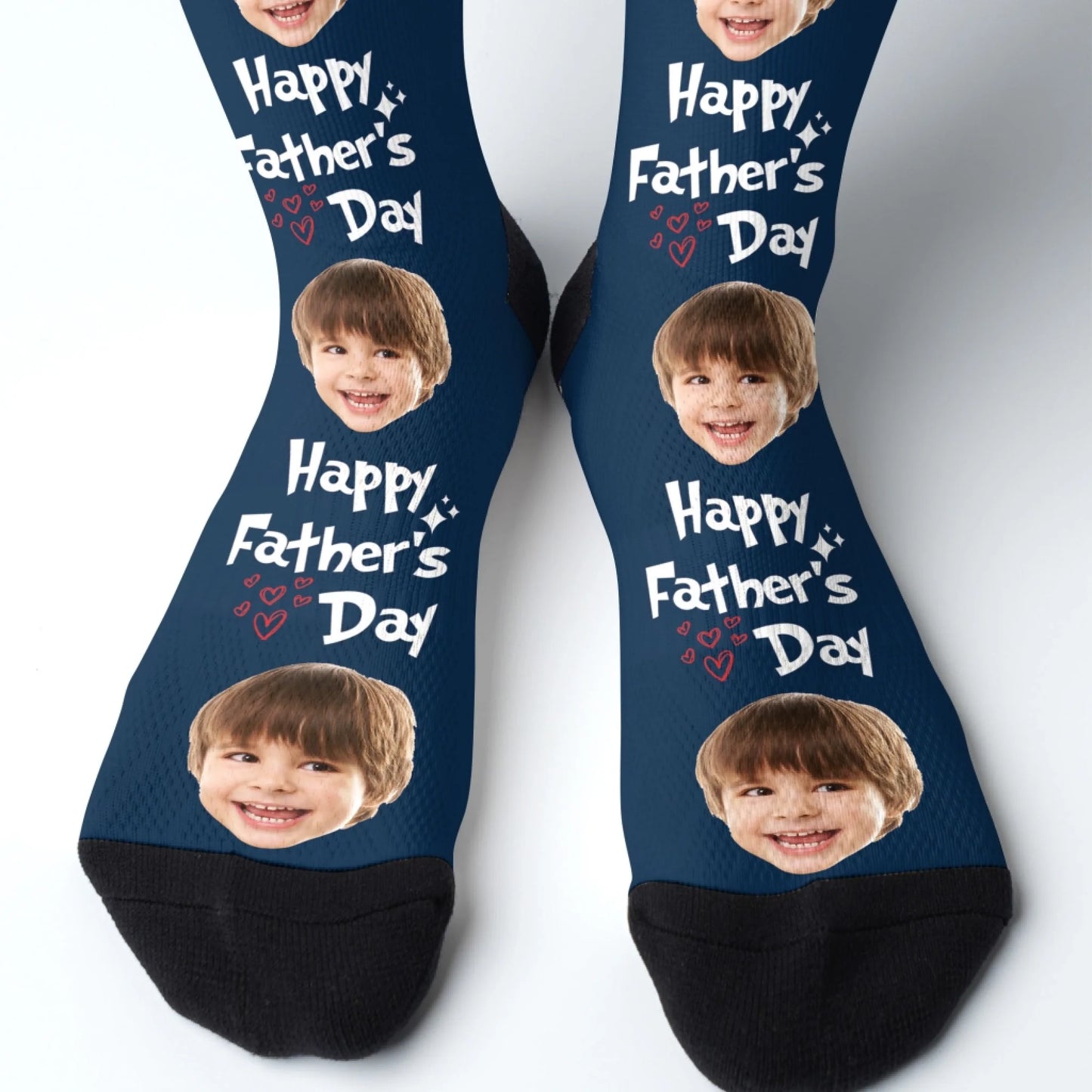 Personalized Face Socks, Funny Gift For Dad, Custom Choo
