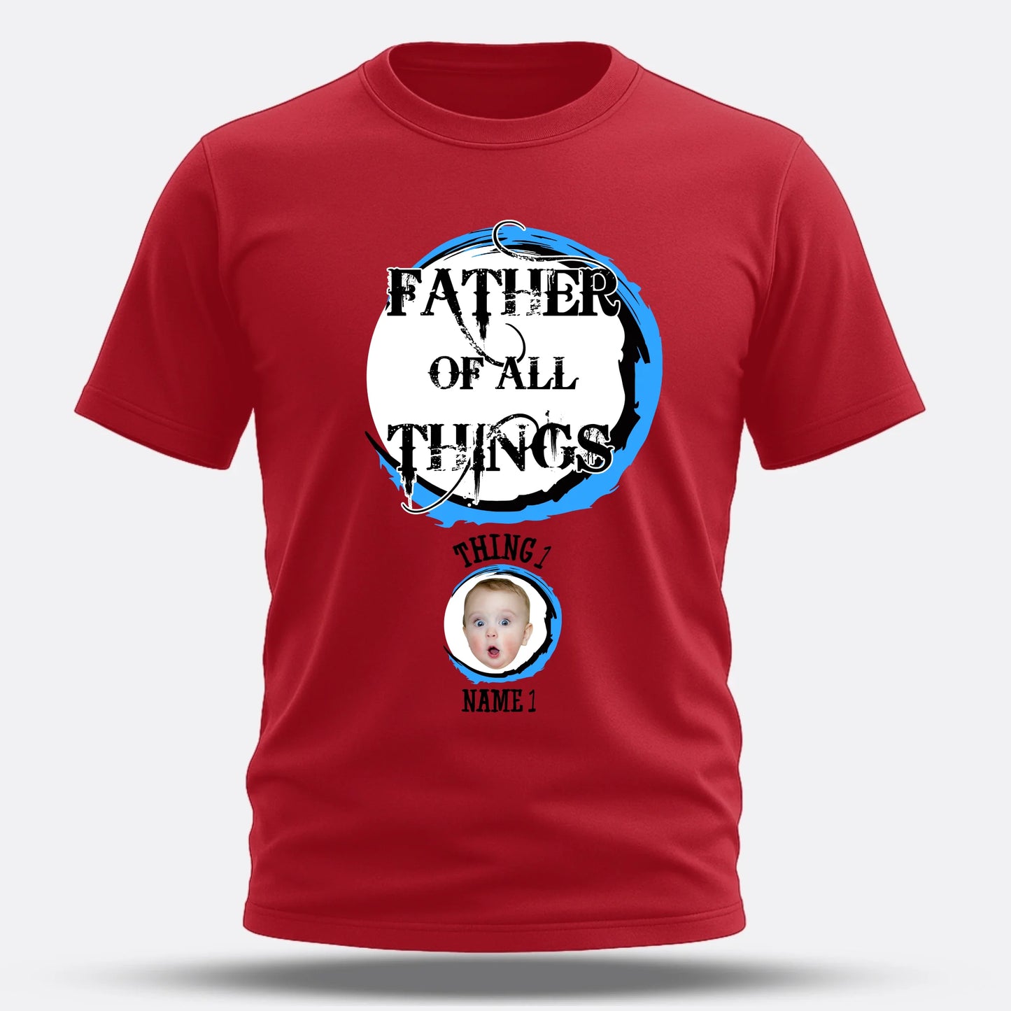 Personalized Father Of All The Things, Custom Kid's Photo And Name - Custom Choo