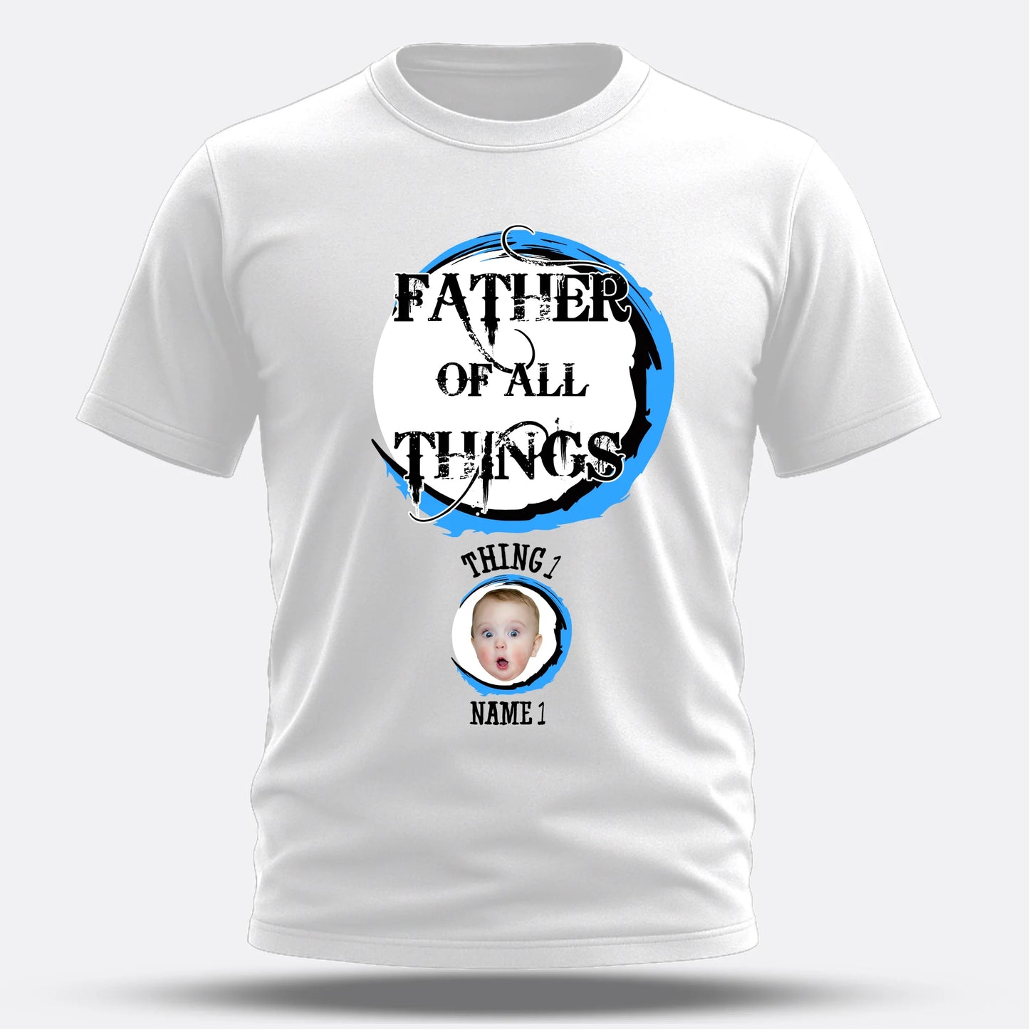 Personalized Father Of All The Things, Custom Kid's Photo And Name - Custom Choo