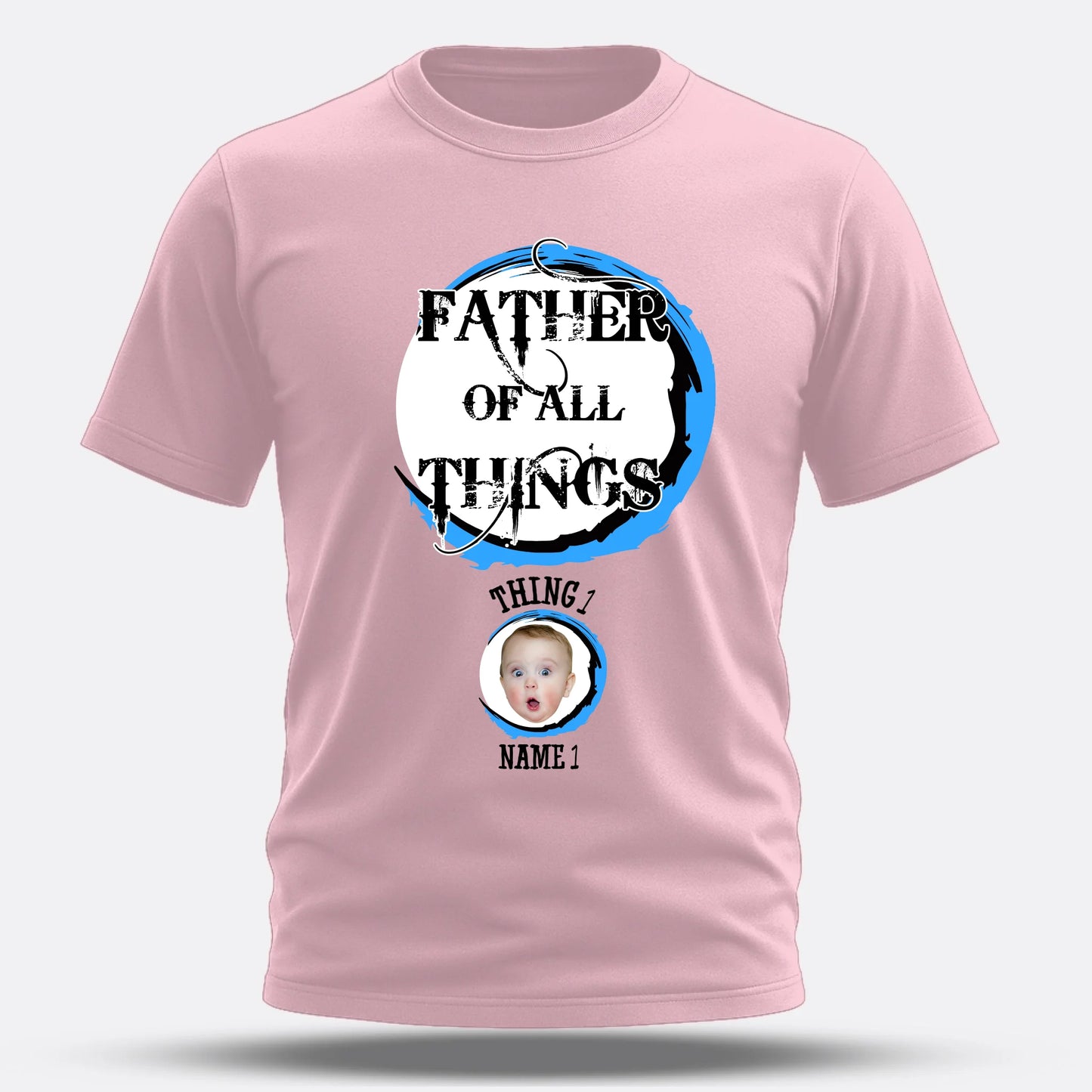 Personalized Father Of All The Things, Custom Kid's Photo And Name - Custom Choo