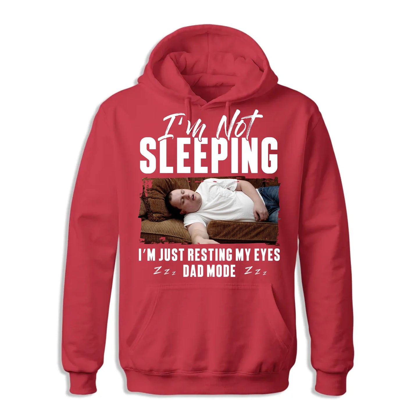 I'm Not Sleeping I'm Just Resting My Eyes Dad Mode, Personalized Shirt - Custom Choo