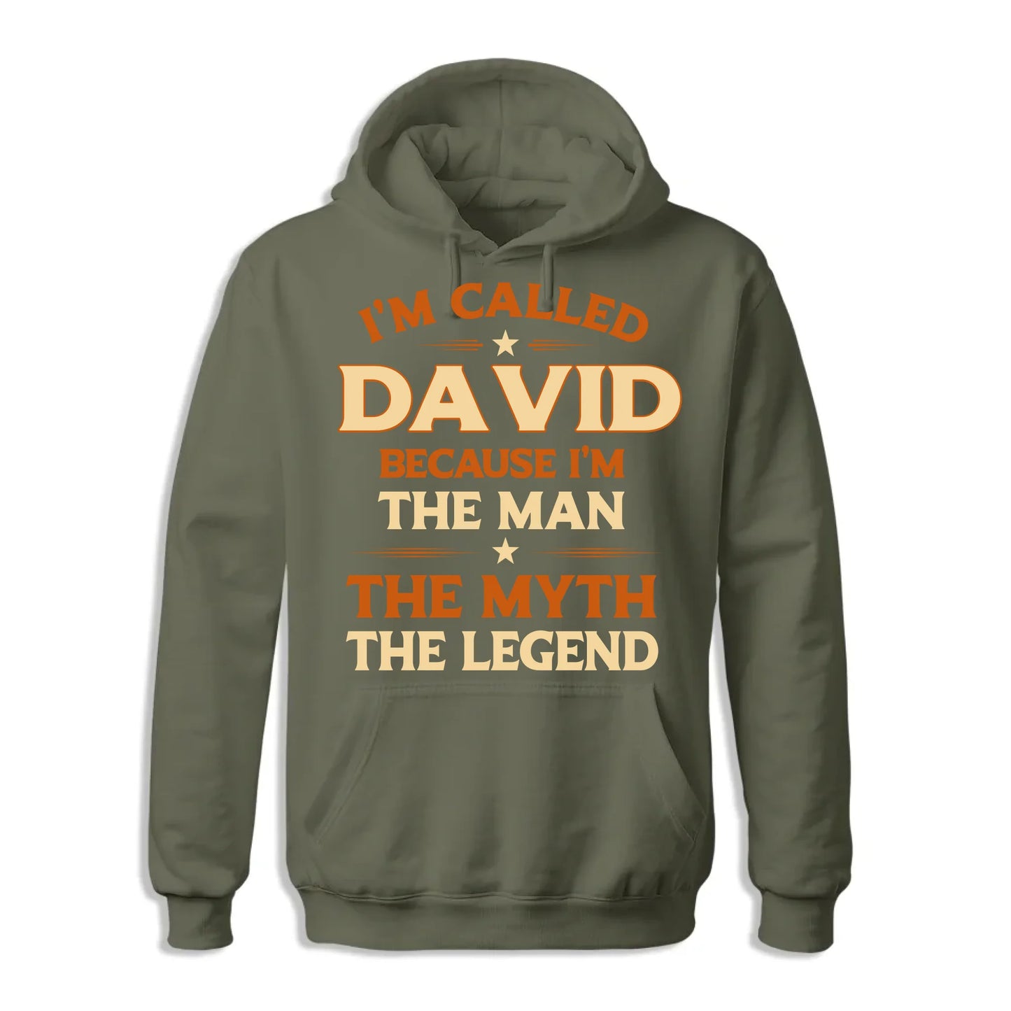 I'M CALLED DAVID BECAUSE I'M THE MAN THE MYTH THE LEGEND, PERSONALIZED SHIRT - Custom Choo