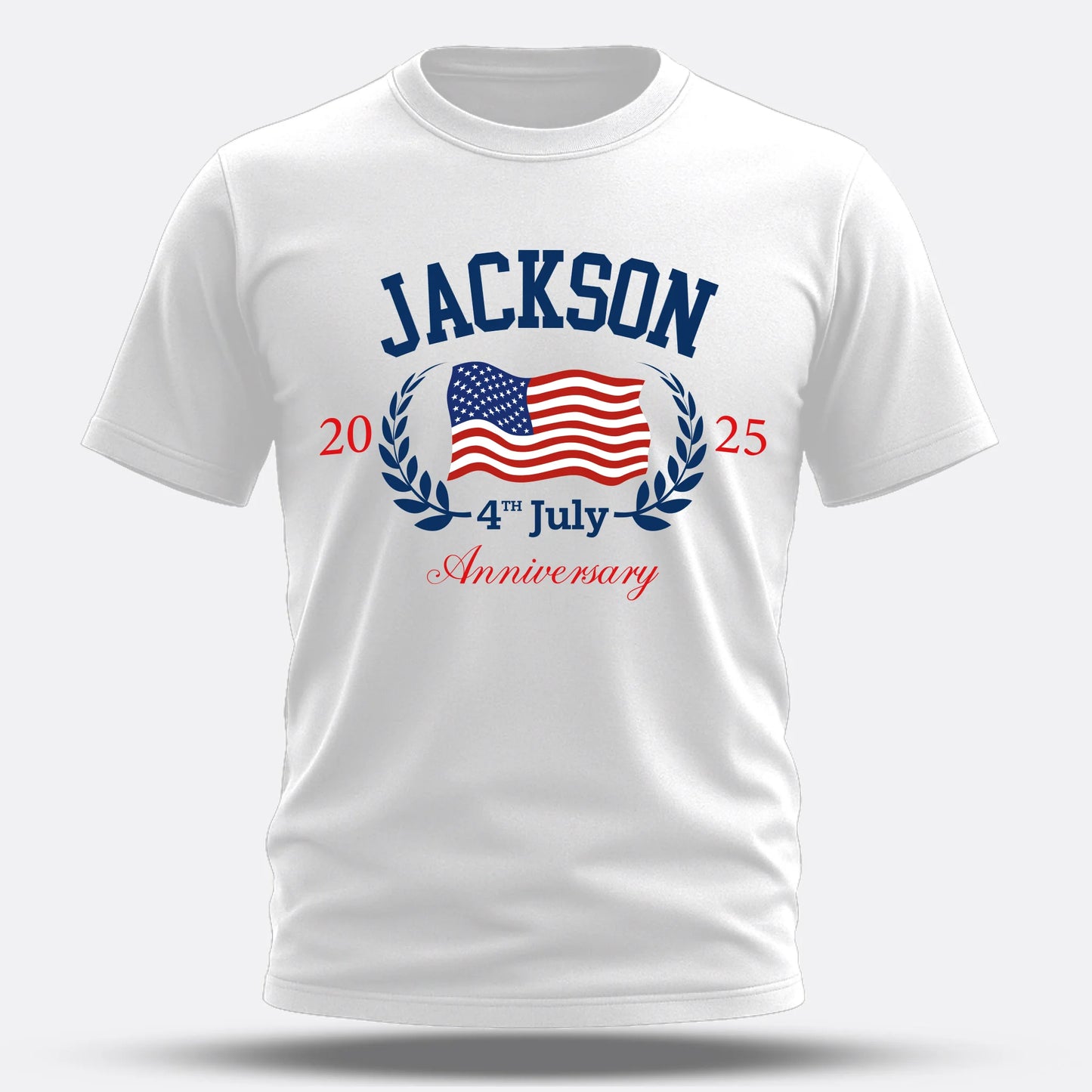 Personalized Family Reunion Shirt – 4th of July 2025 Custom Name Celebration Tee - Custom Choo