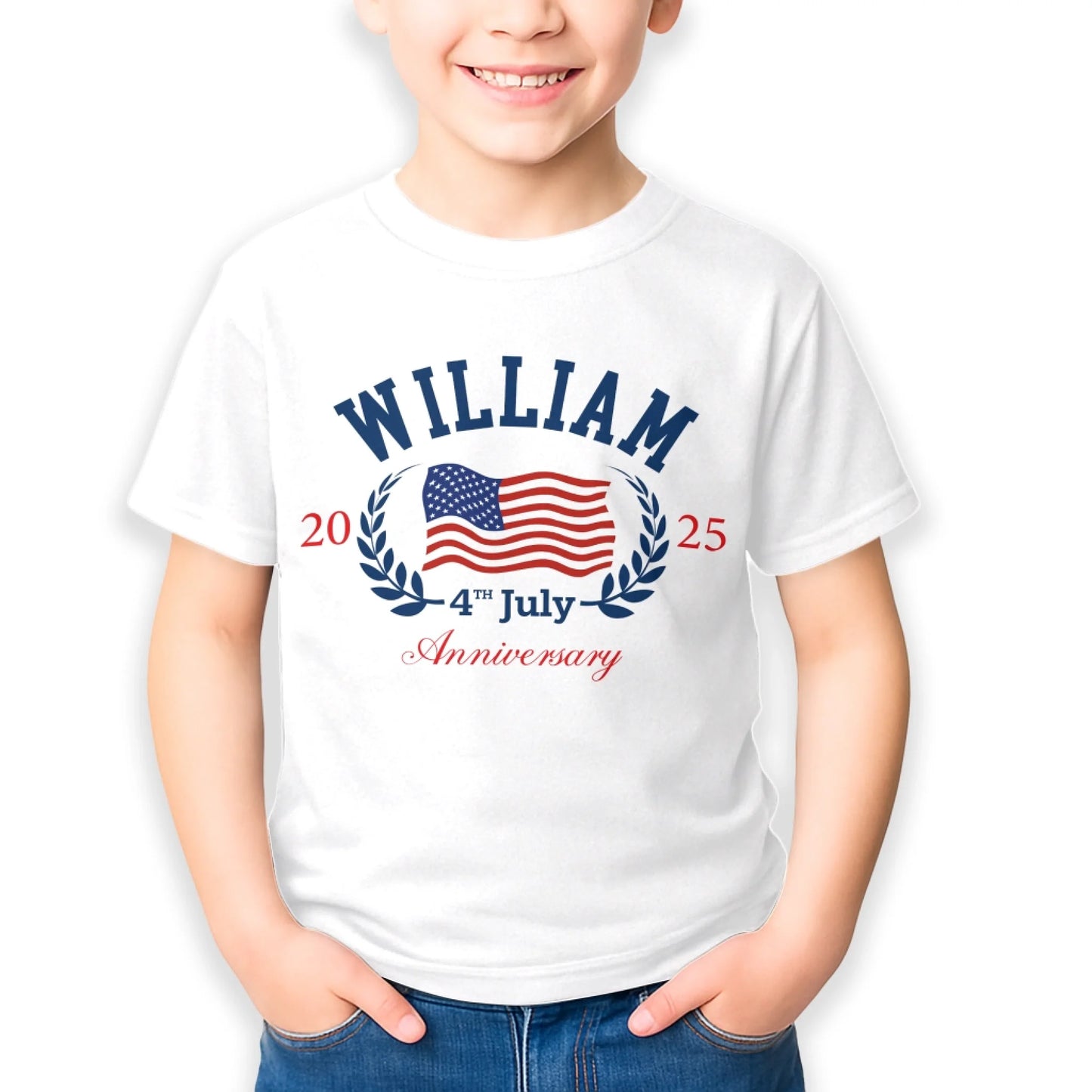 Personalized Family Reunion Shirt – 4th of July 2025 Custom Name Celebration Tee - Custom Choo