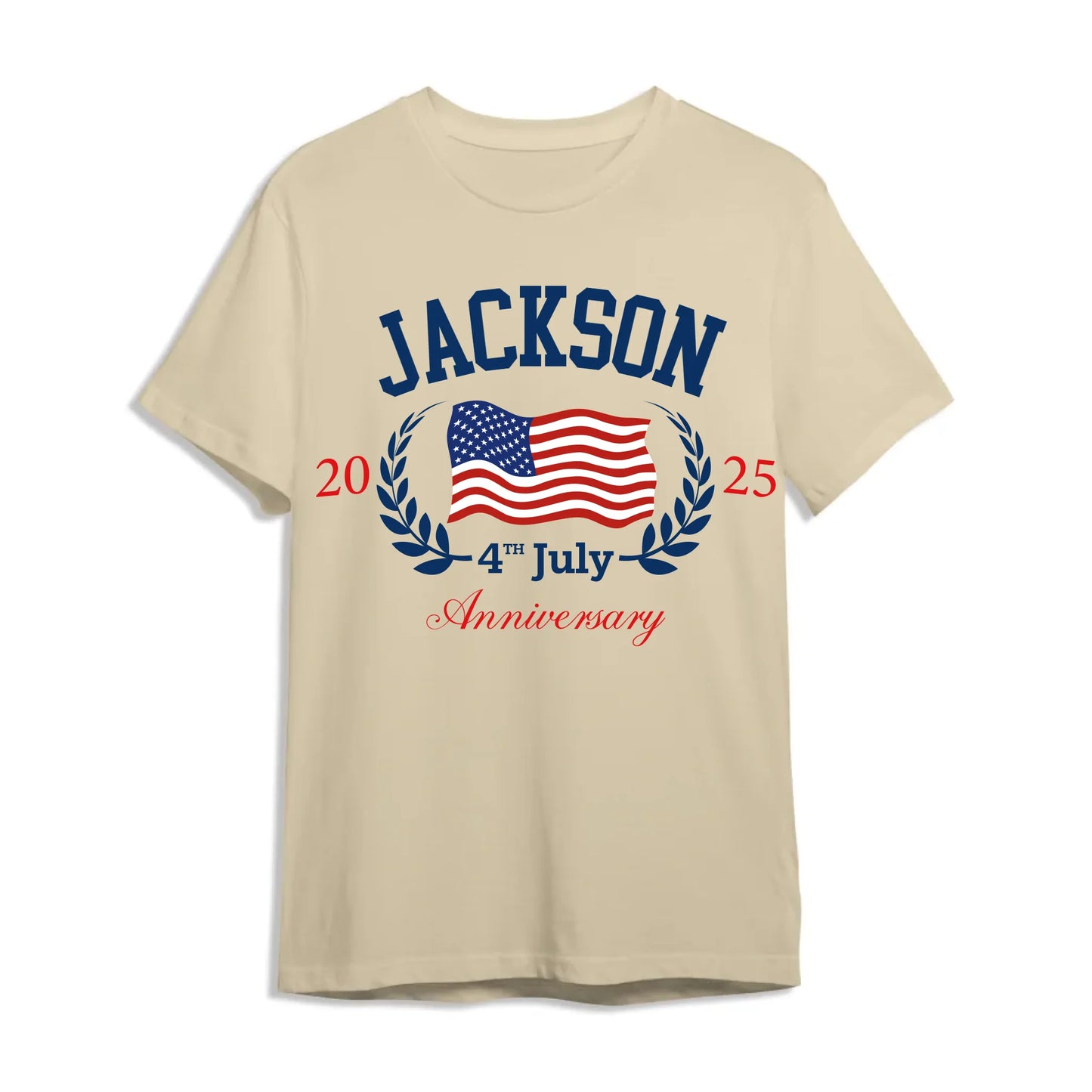 Personalized Family Reunion Shirt – 4th of July 2025 Custom Name Celebration Tee - Custom Choo