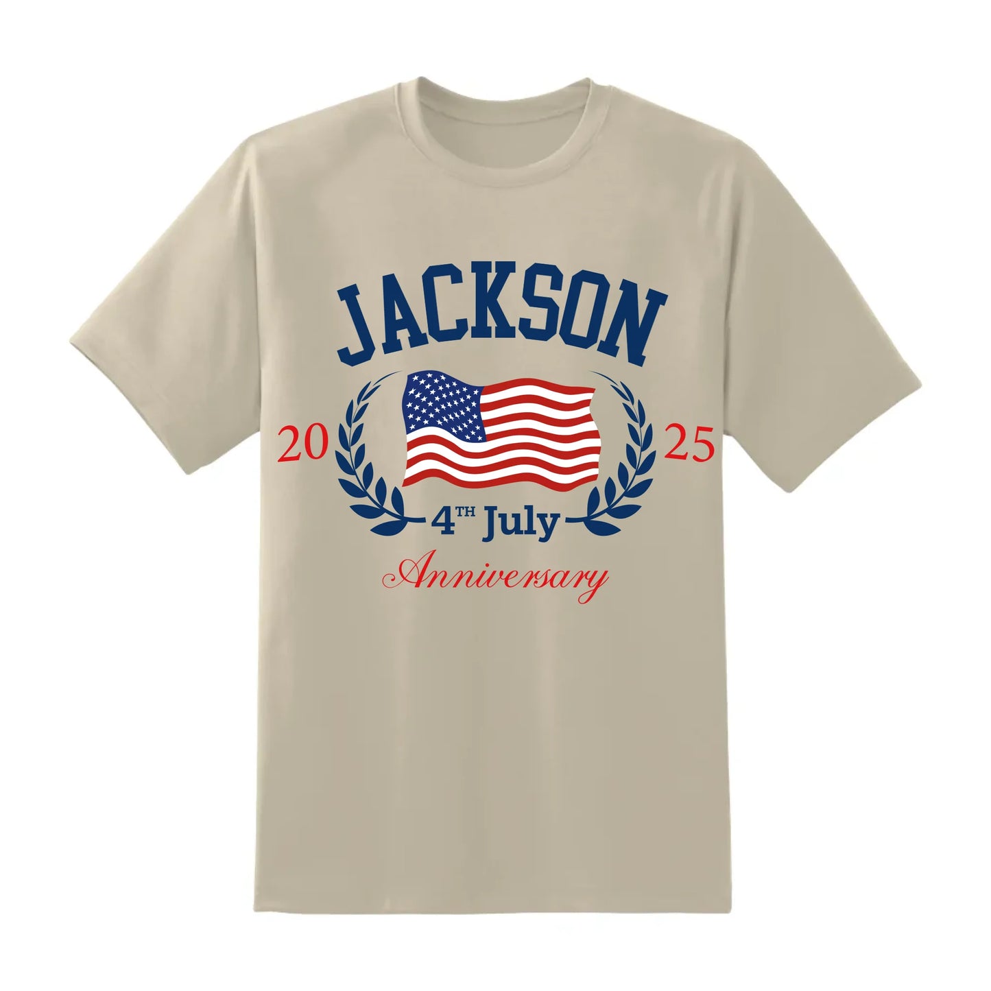 Personalized Family Reunion Shirt – 4th of July 2025 Custom Name Celebration Tee - Custom Choo